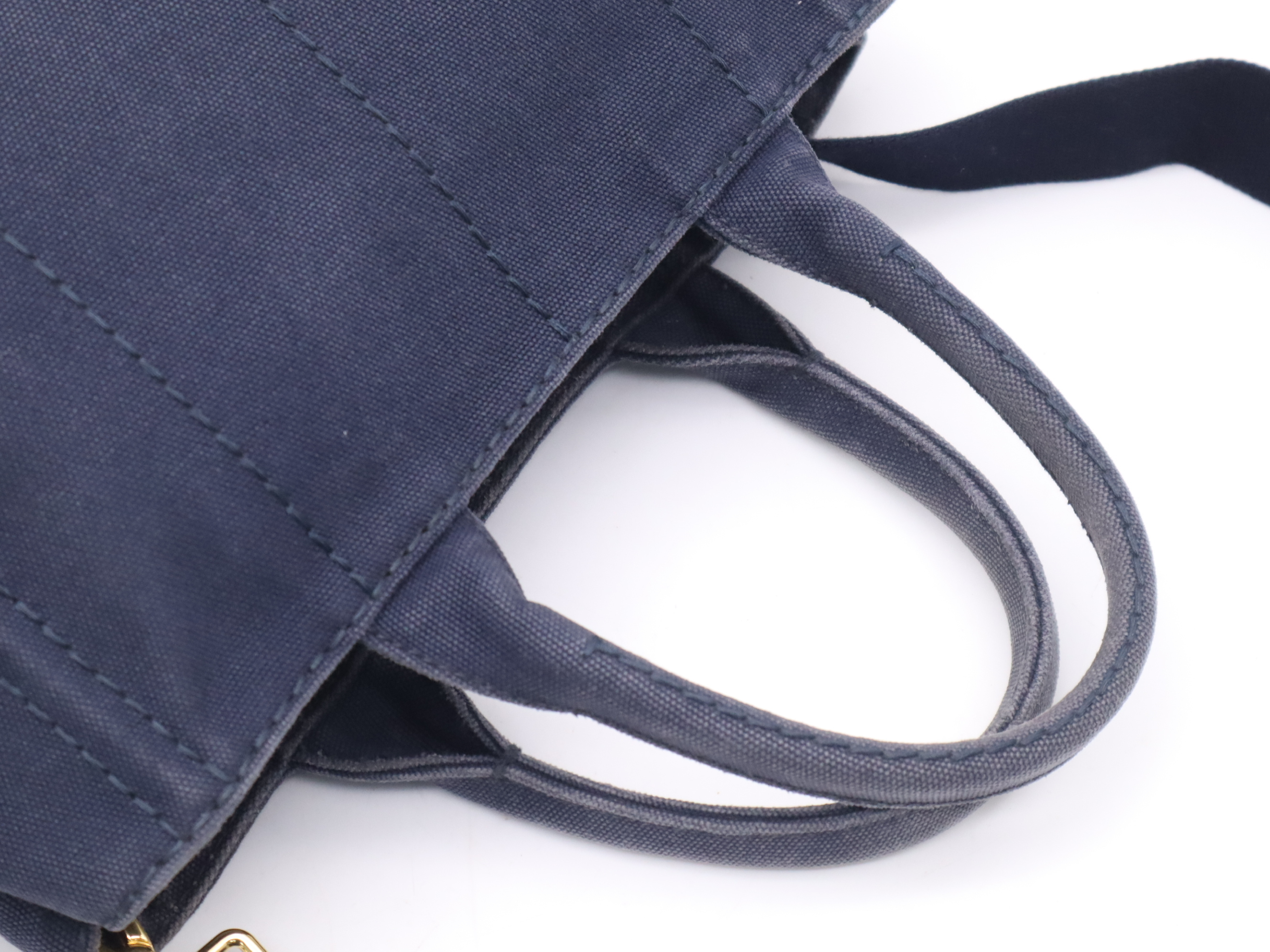 Canvas Canapa 2-Way Handbag with Shoulder Strap and Dust Bag — view 6