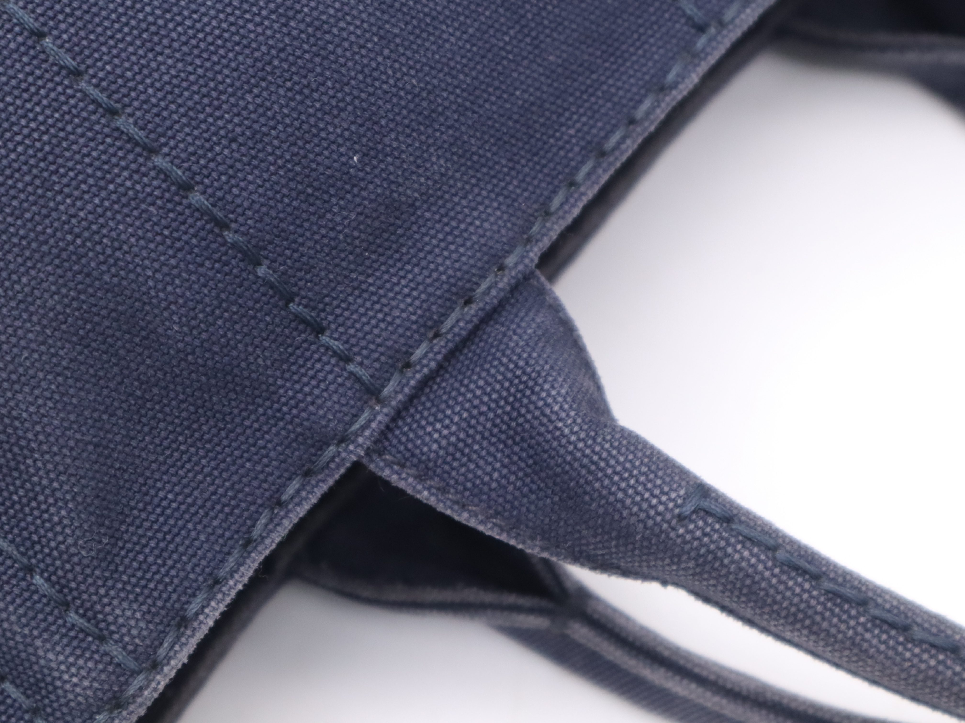 Canvas Canapa 2-Way Handbag with Shoulder Strap and Dust Bag — view 7