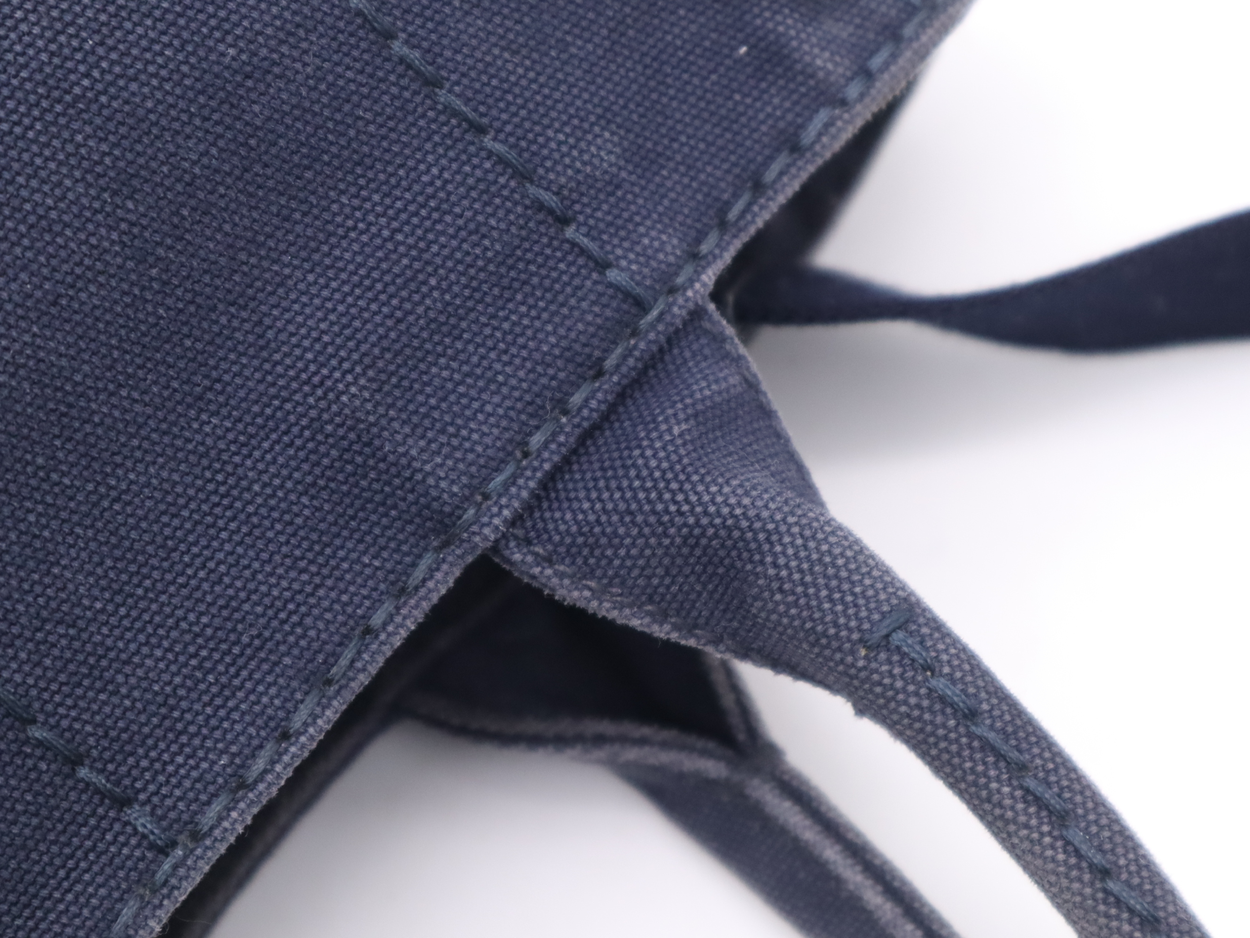 Canvas Canapa 2-Way Handbag with Shoulder Strap and Dust Bag — view 8