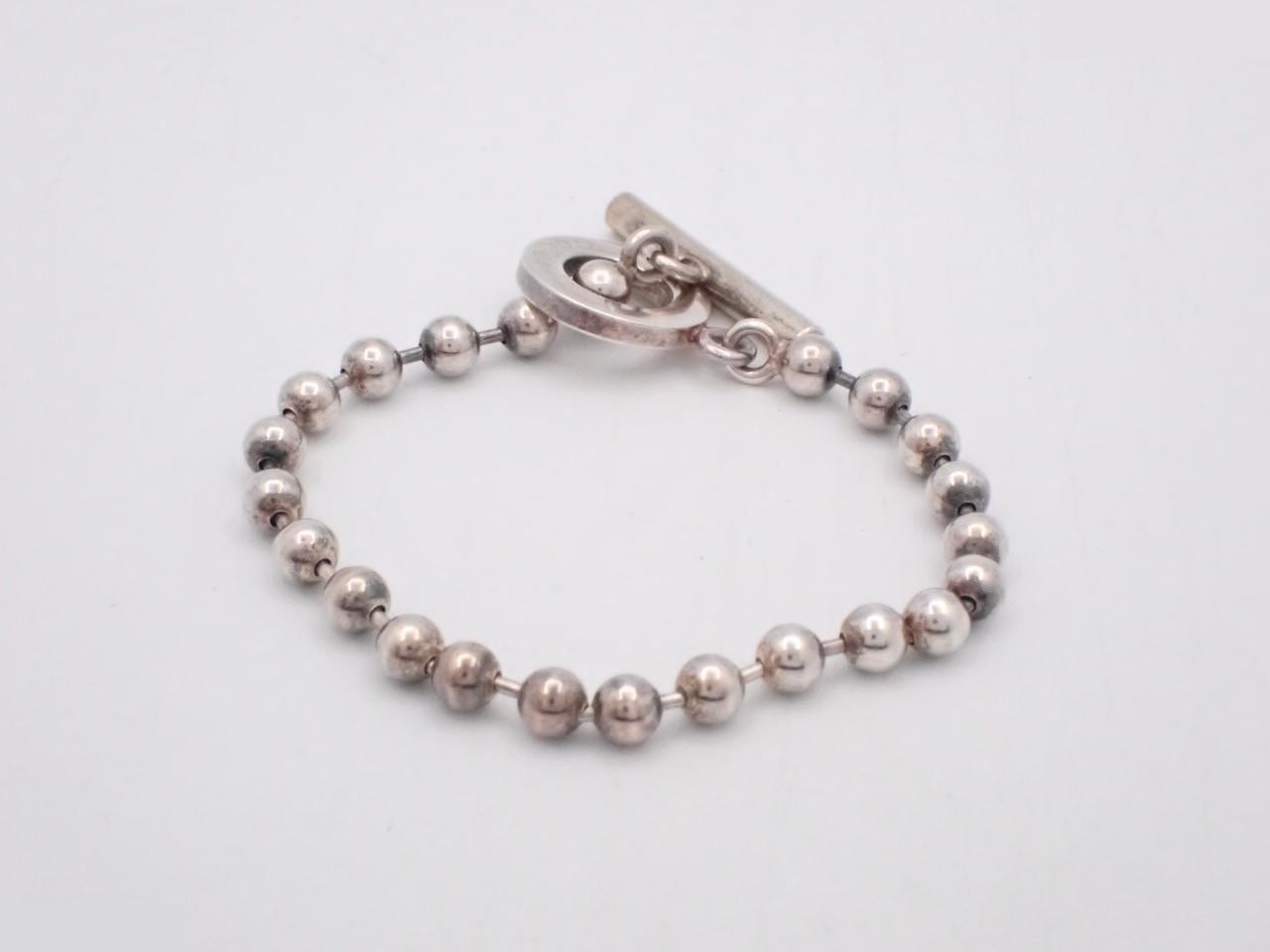 Sterling silver (925) bracelet, 15.6g, wrist circumference approximately 17cm — view 2