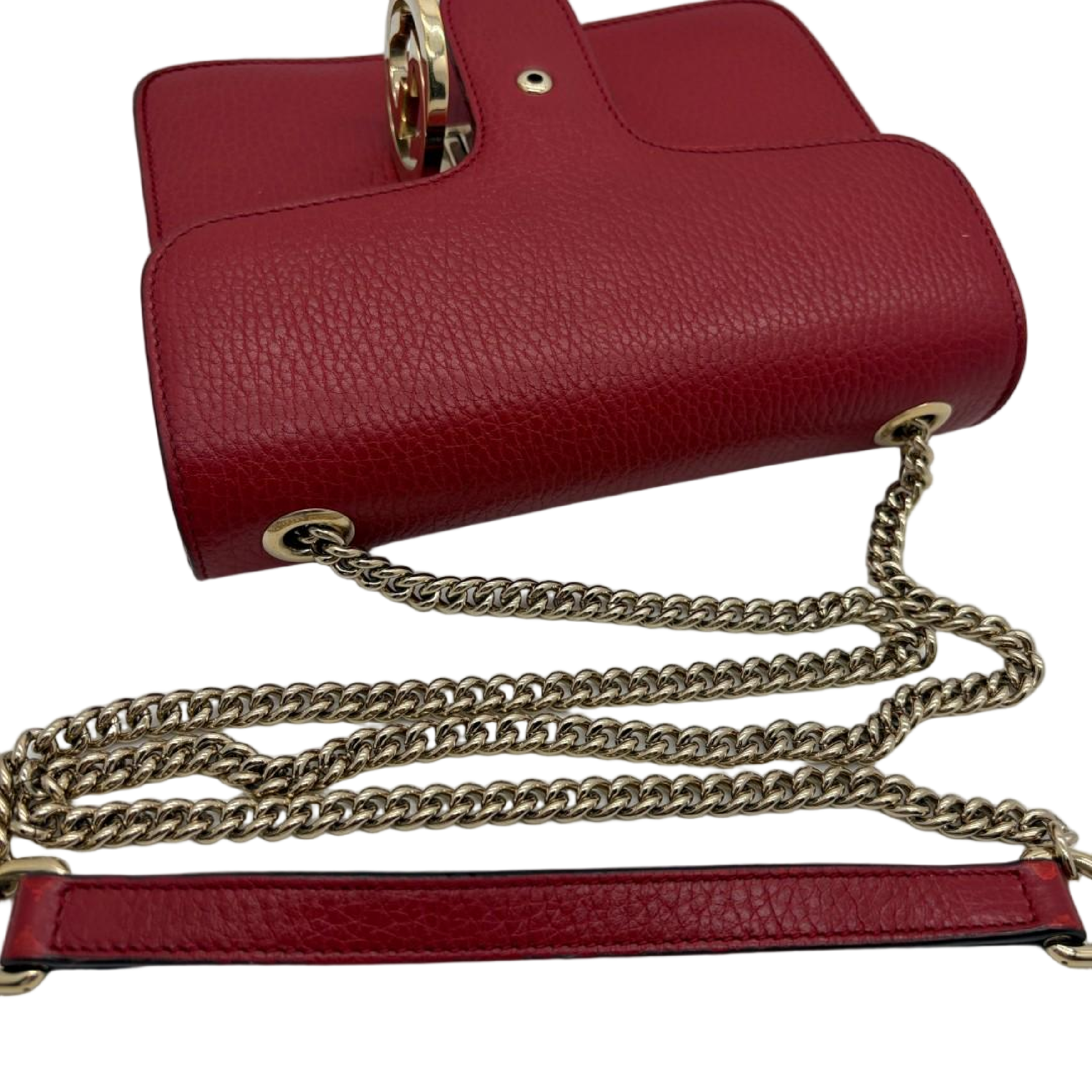 Interlocking Chain Shoulder Bag — view 9