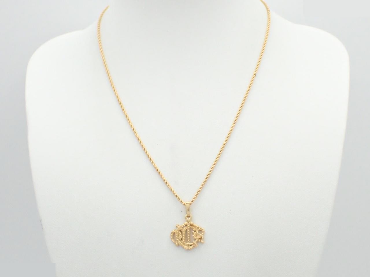 Gold-colored necklace — view 3