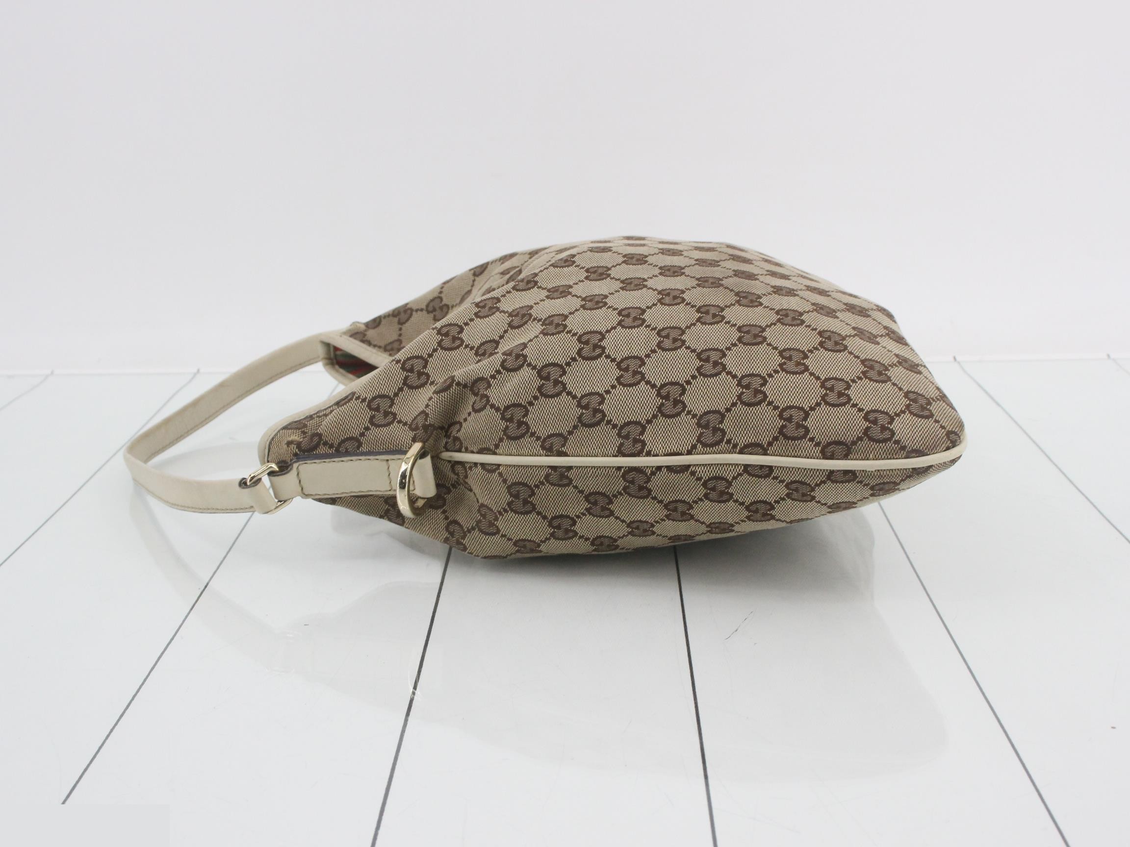 GG Canvas Interlocking G Semi-Shoulder Bag — view 4