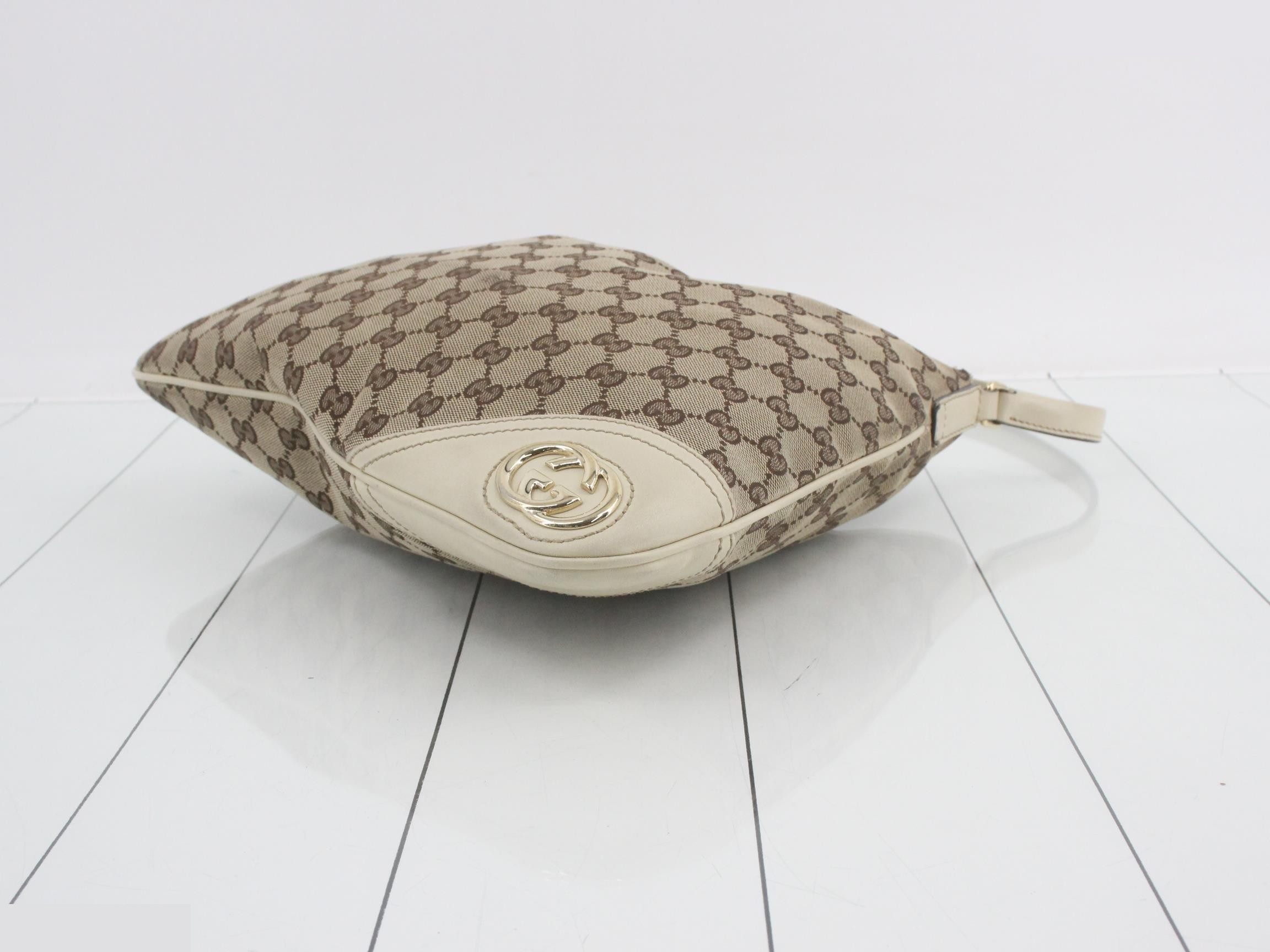 GG Canvas Interlocking G Semi-Shoulder Bag — view 6