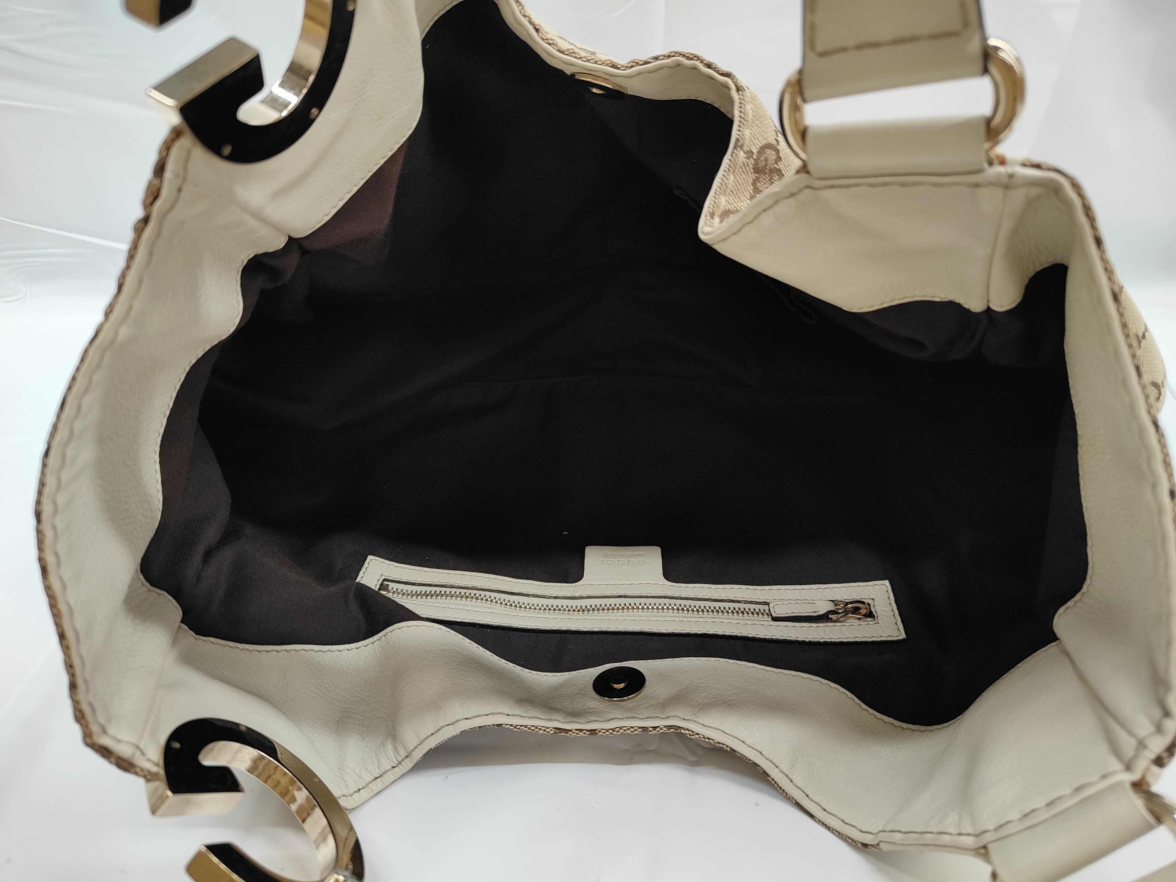 GG Canvas Charlotte Hobo Shoulder Bag (Handbag) — view 7