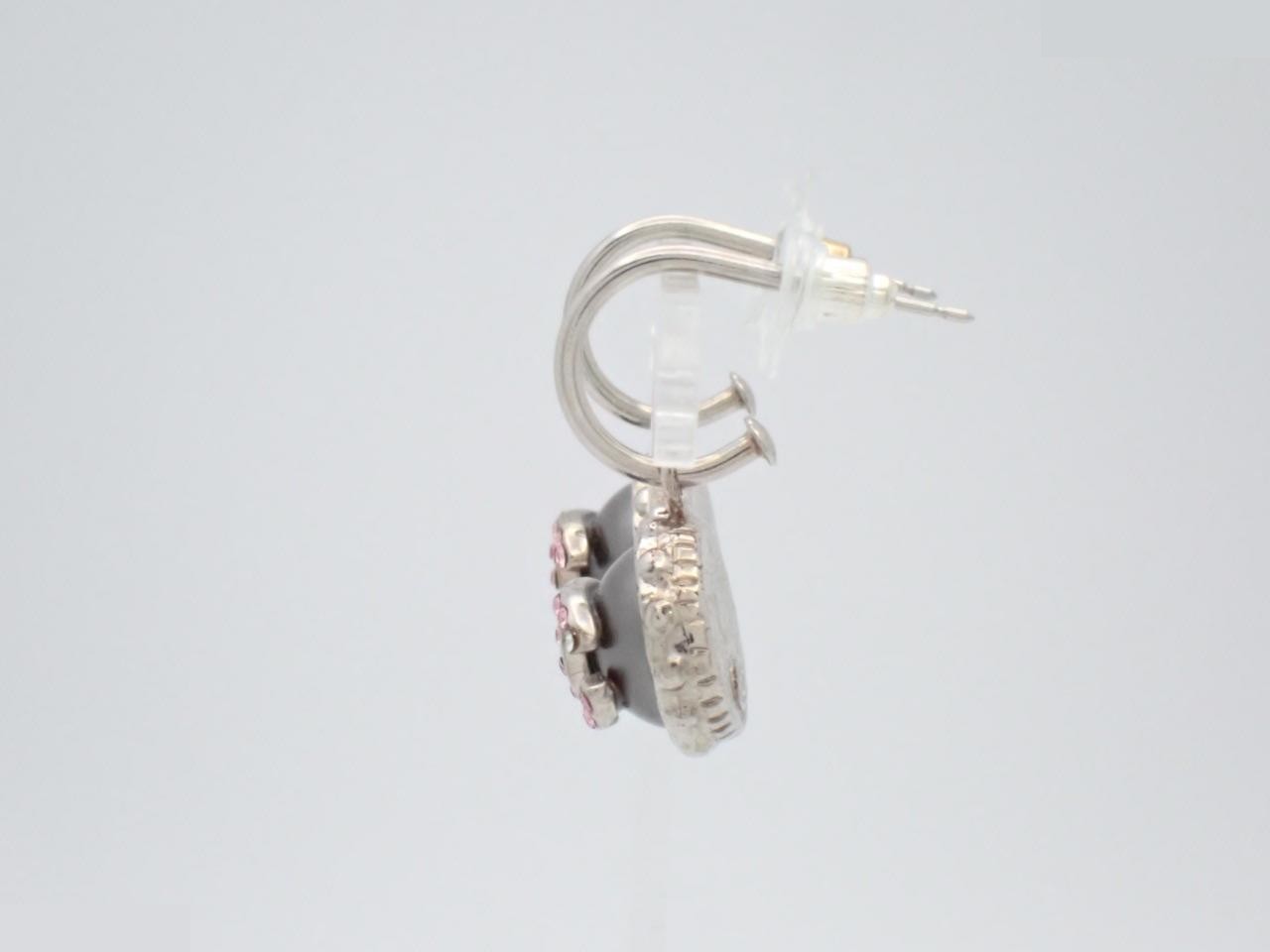 Earrings with Coco Mark logo — view 3