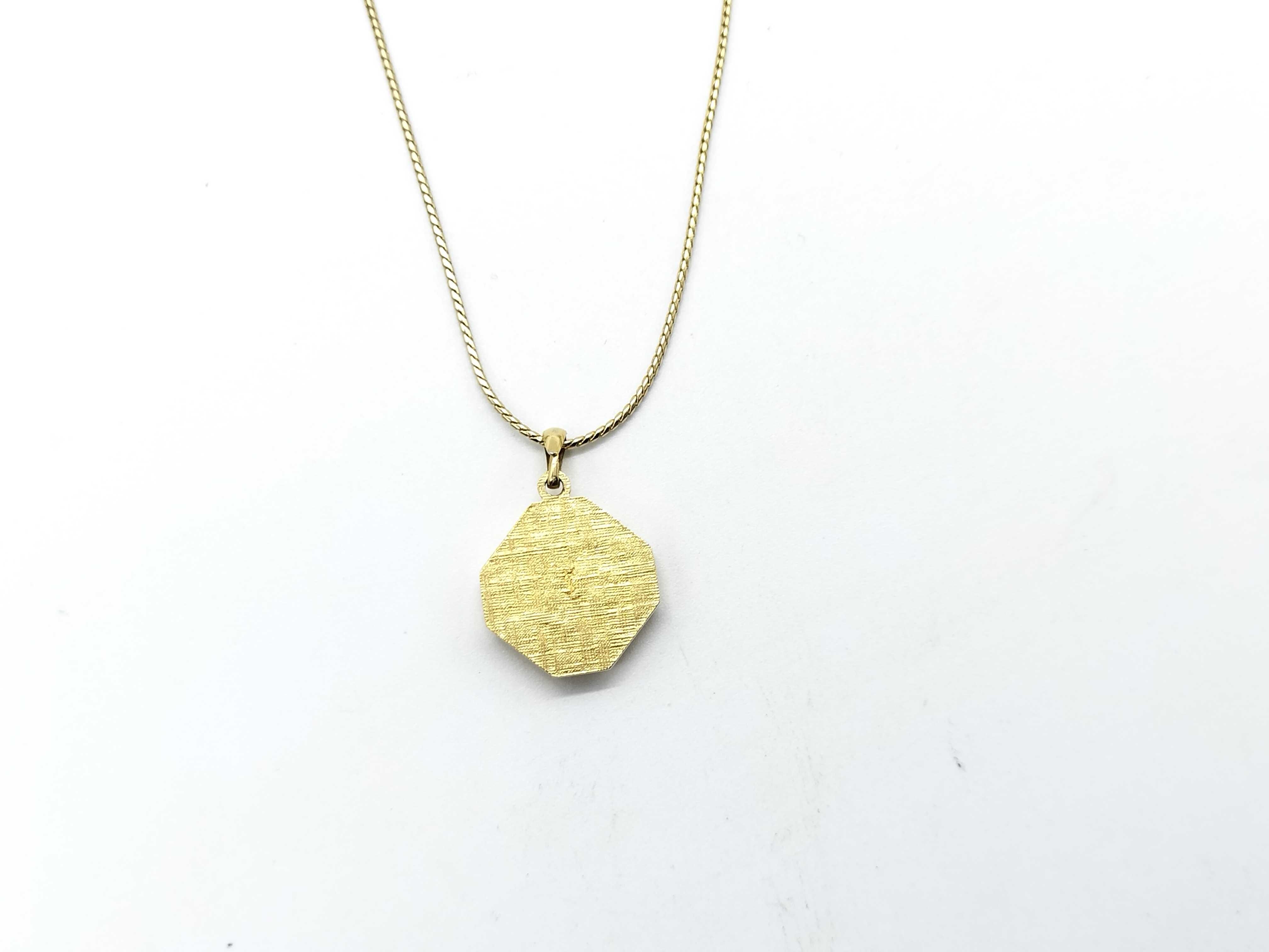 Necklace with Logo Pendant — view 3