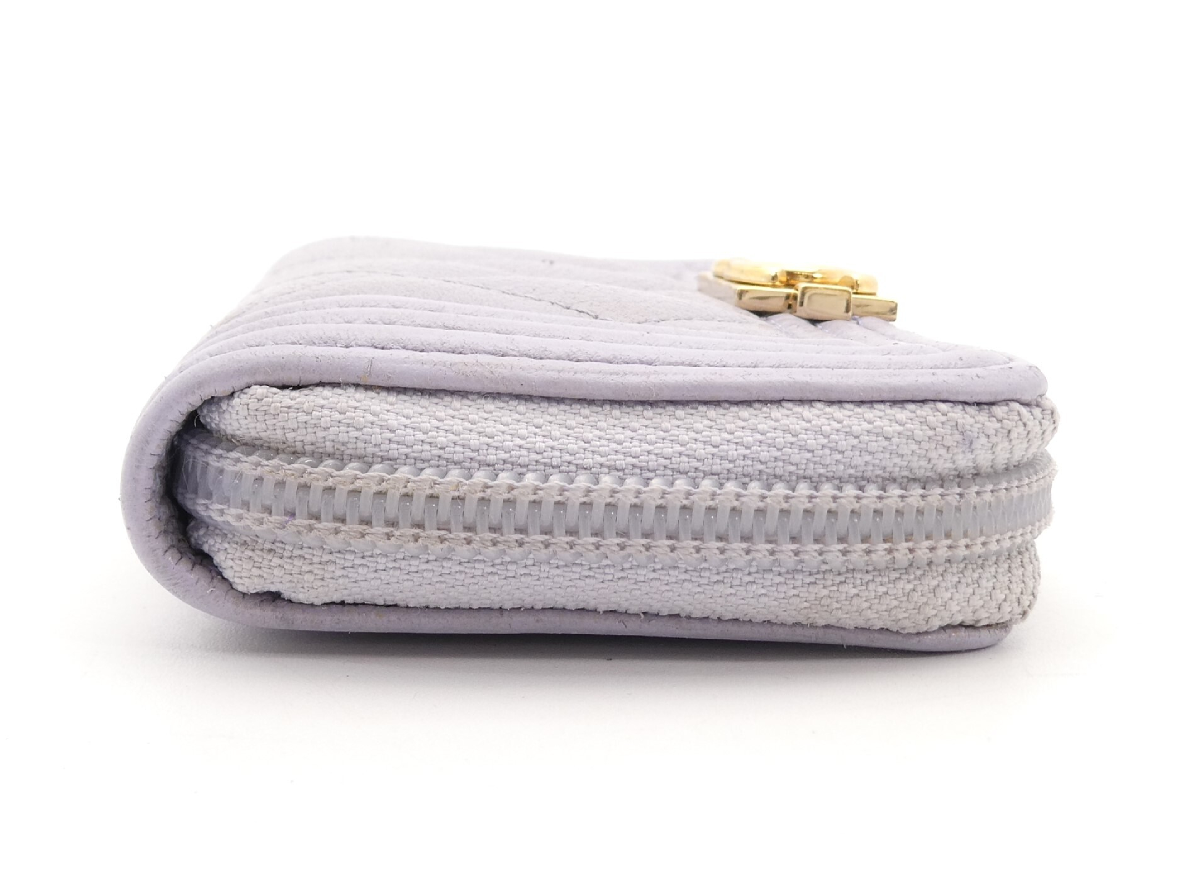 Boy Chanel Matelassé Coco Mark Caviar Skin Card Case — view 3