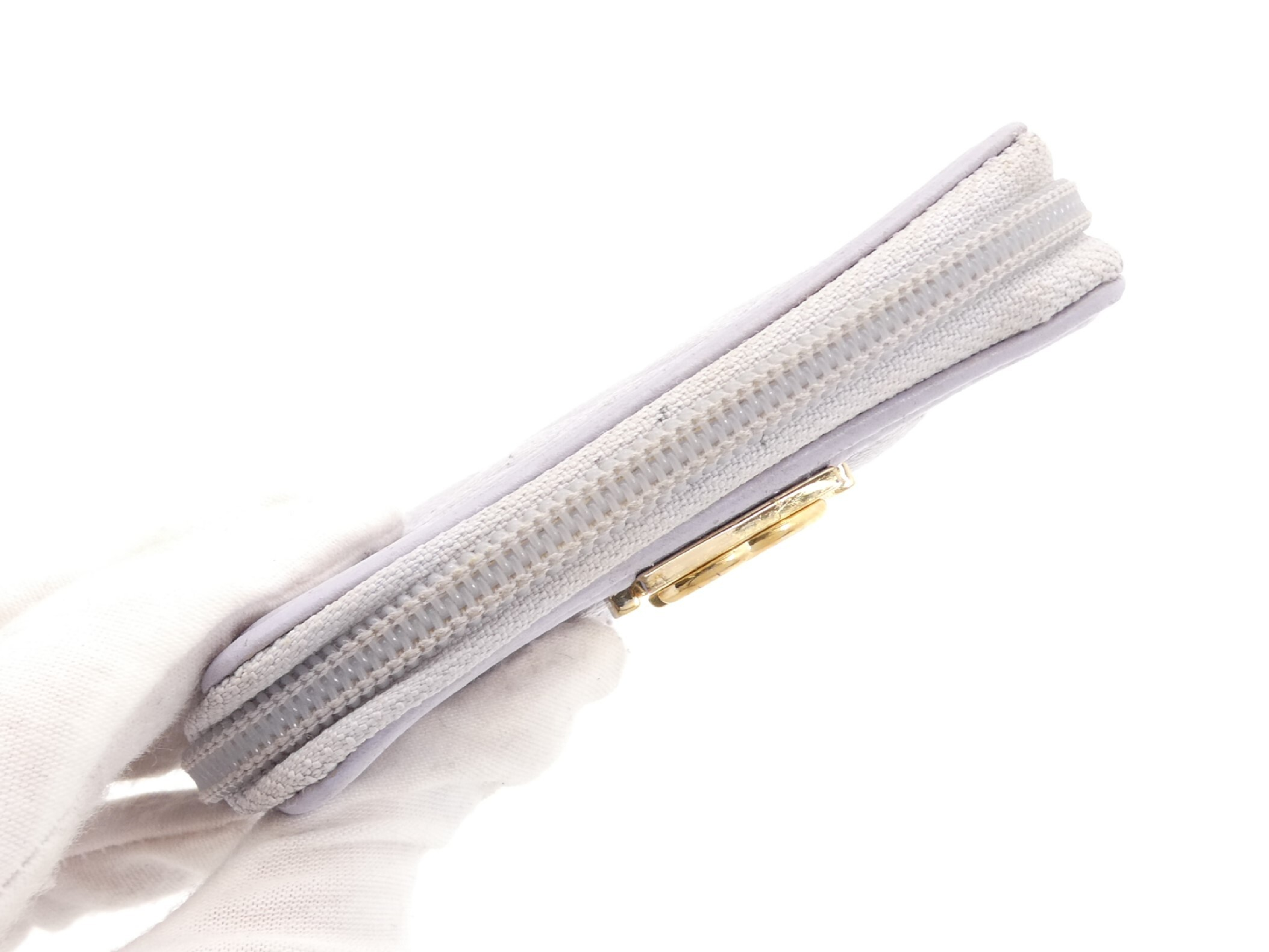 Boy Chanel Matelassé Coco Mark Caviar Skin Card Case — view 6