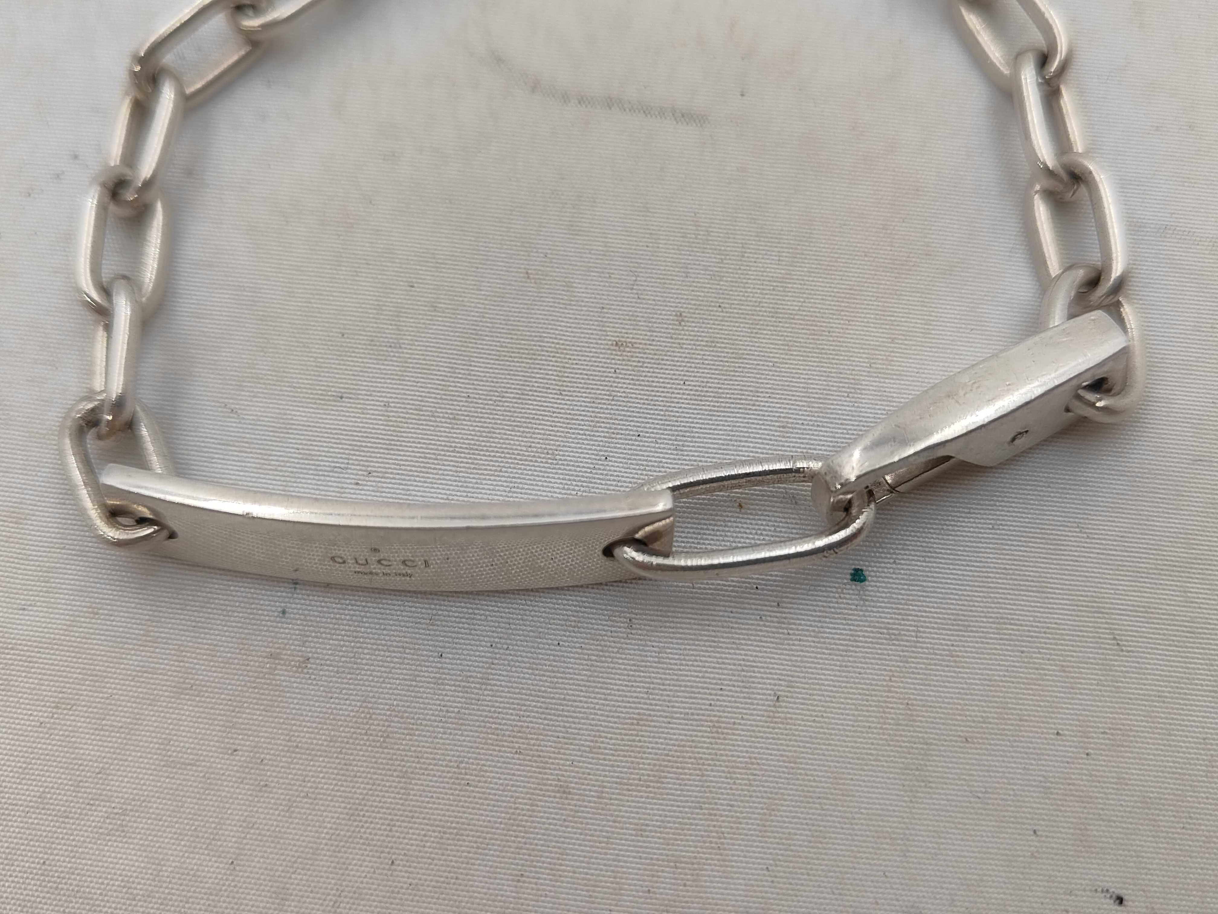 ID Bracelet, Sterling Silver 925, Men's Bracelet/Bangle — view 2