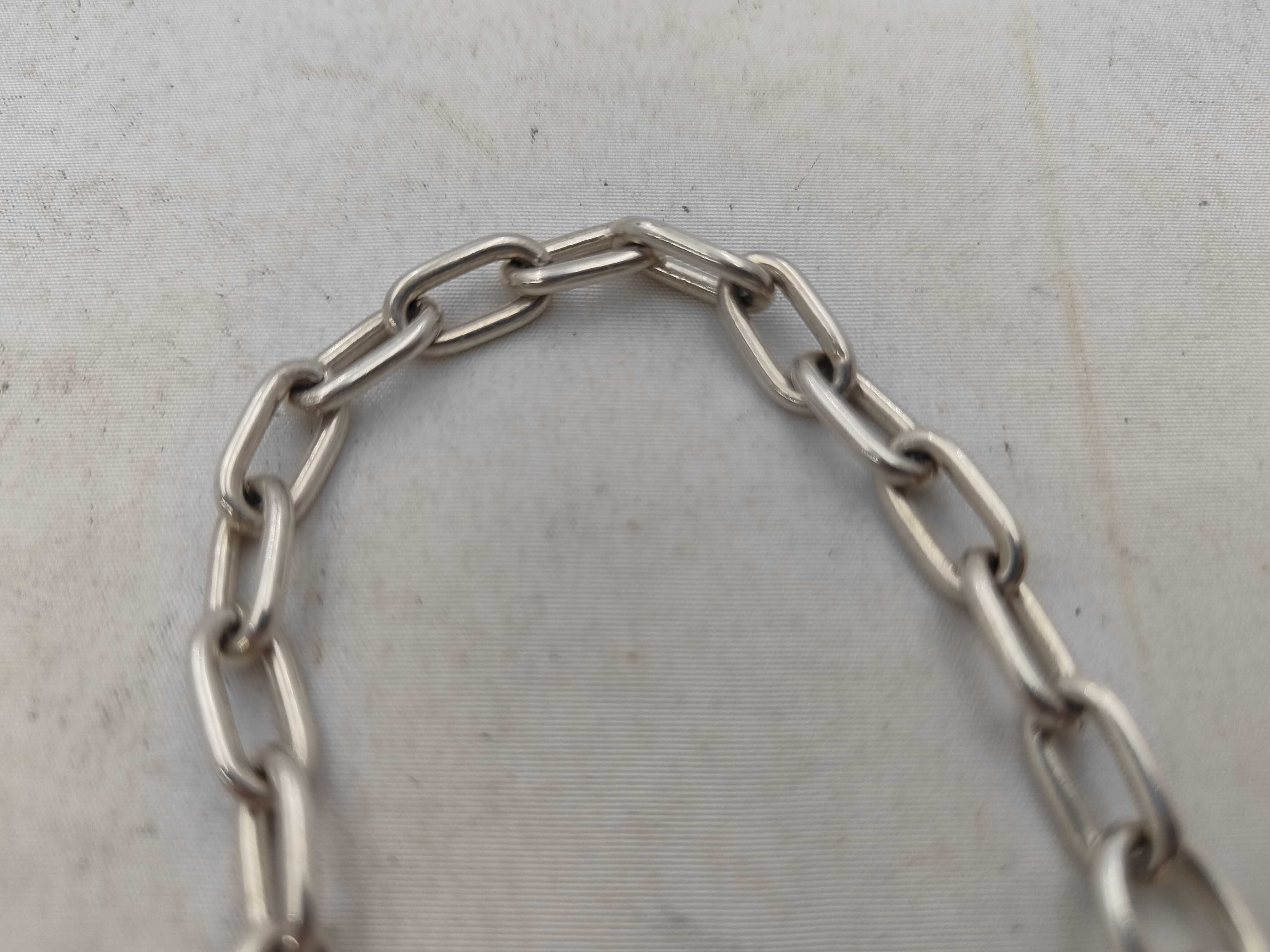 ID Bracelet, Sterling Silver 925, Men's Bracelet/Bangle — view 3