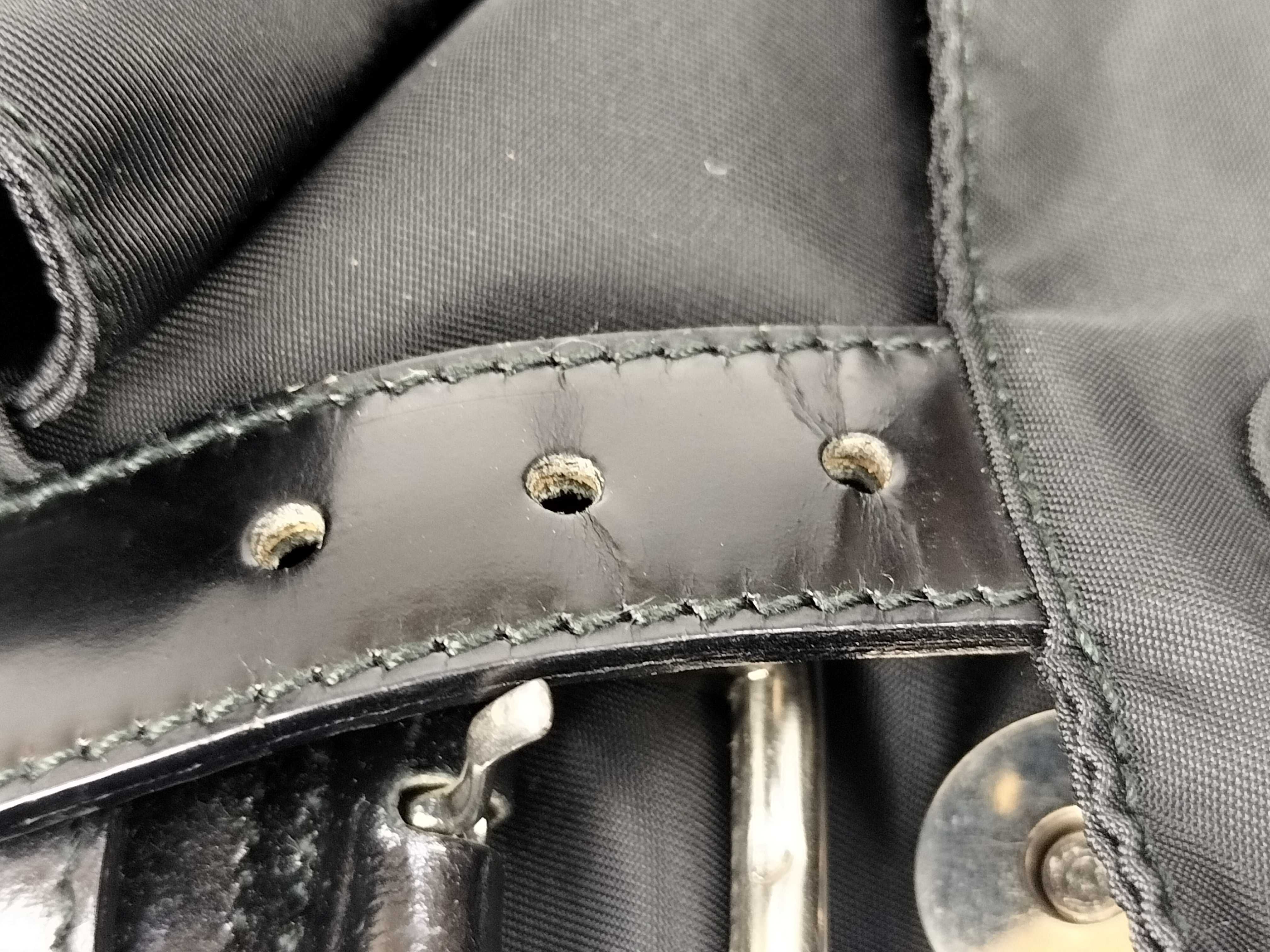 nylon backpack, black backpack. — view 15