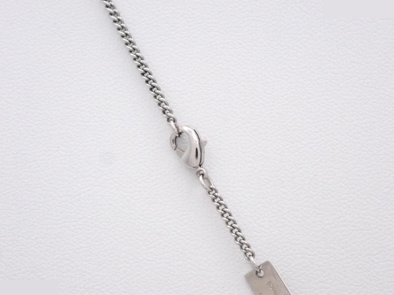Ring necklace, monogram, chain approximately 60cm — view 2