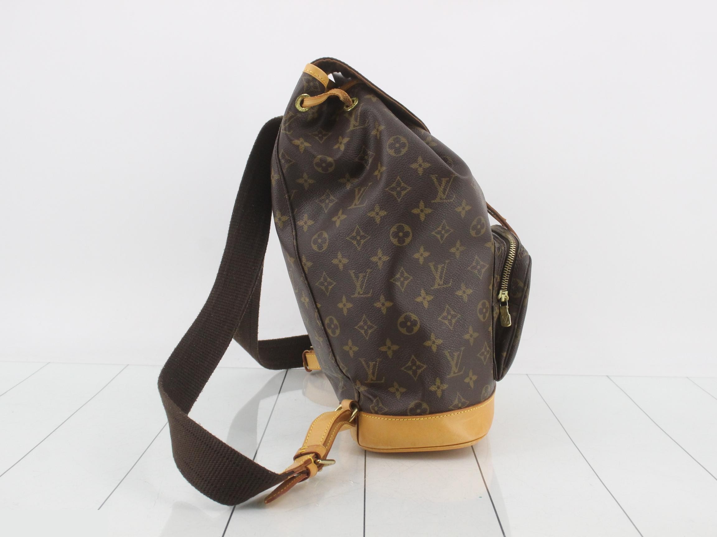Monogram Montsouris GM Backpack — view 4
