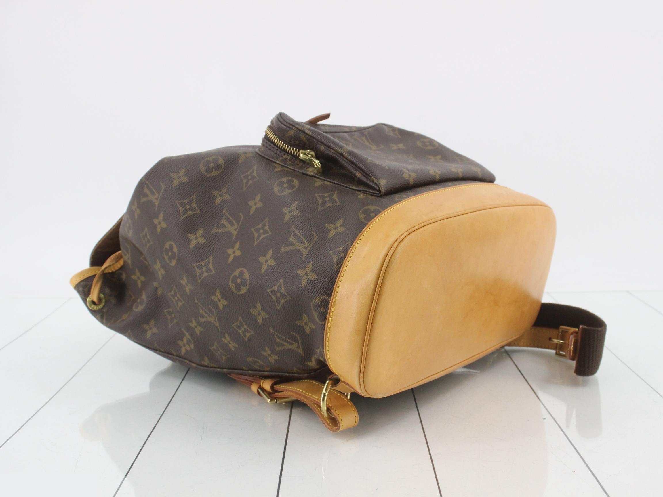 Monogram Montsouris GM Backpack — view 5
