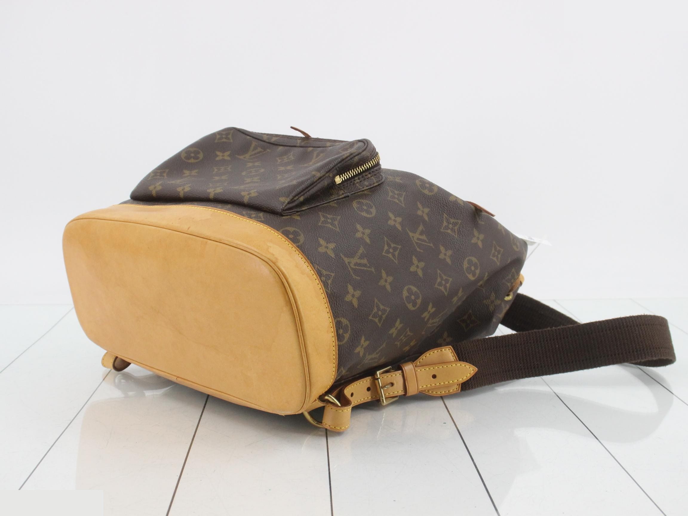 Monogram Montsouris GM Backpack — view 6