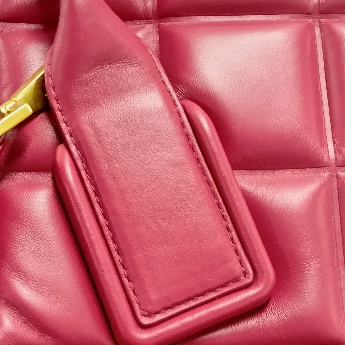 The Swoop Leather 2-Way Handbag, Purple — view 15