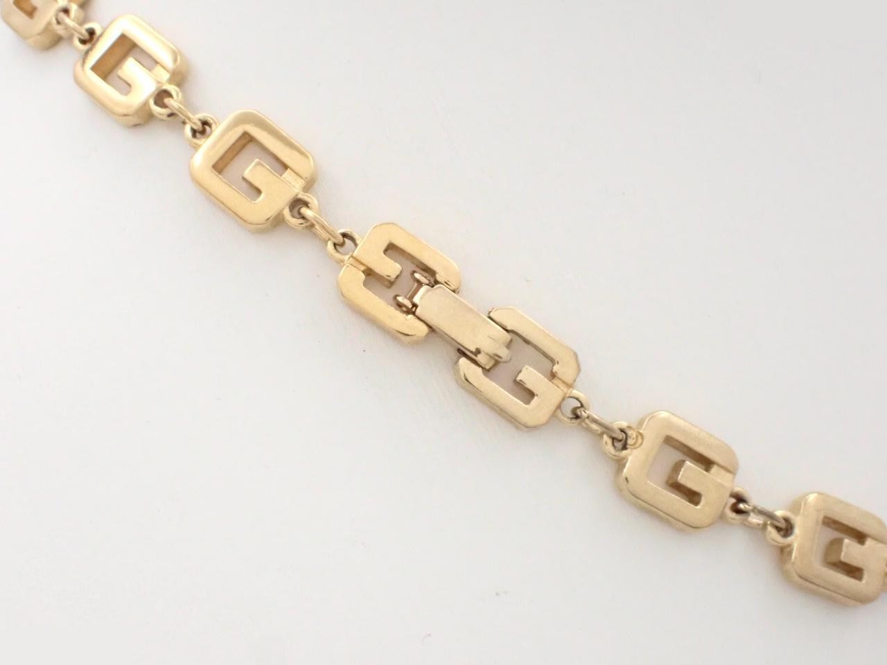 Gold necklace, chain approximately 38cm — view 2