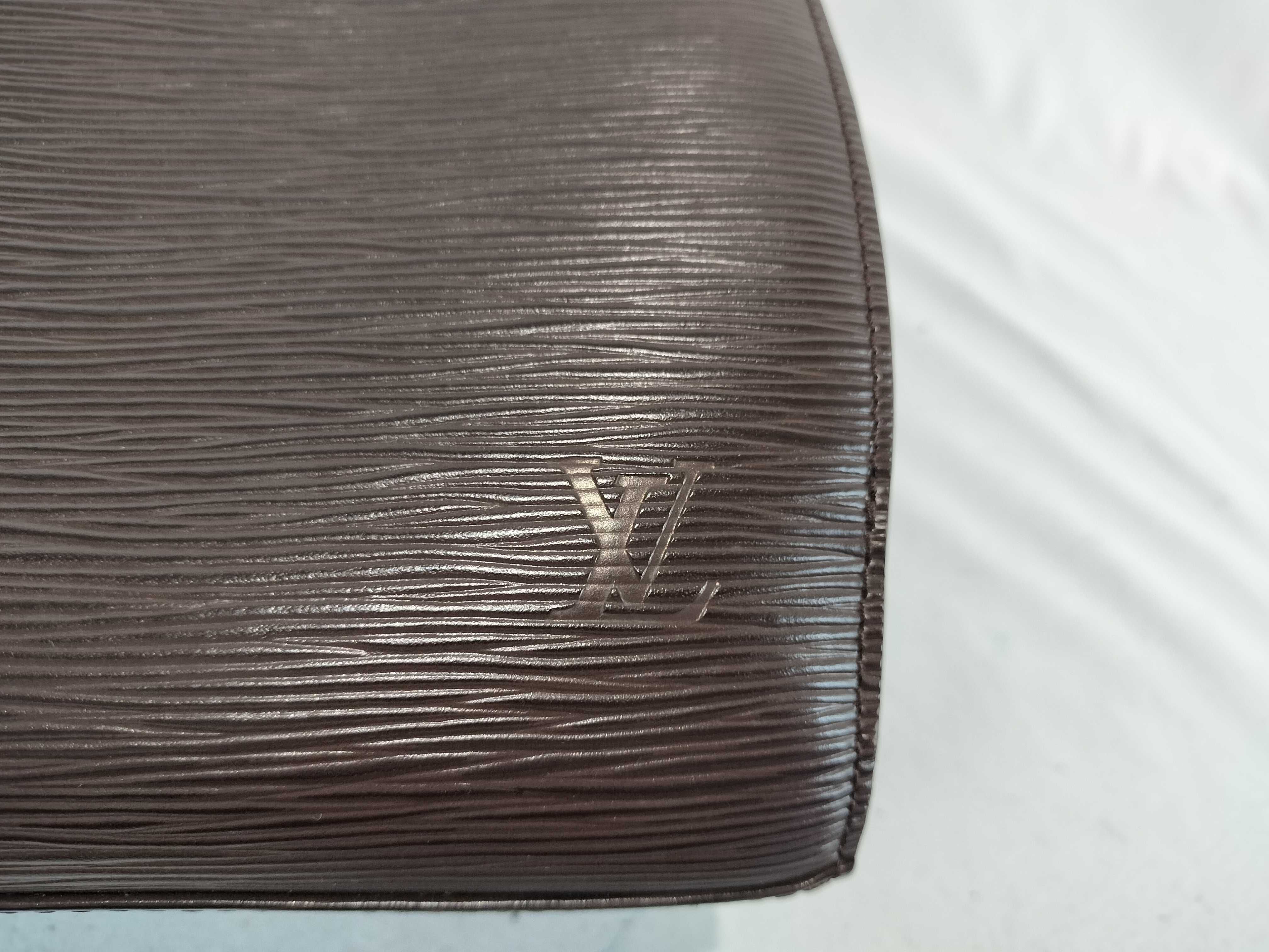 Epi Bonneuf PM Mocha M52052 Handbag — view 8