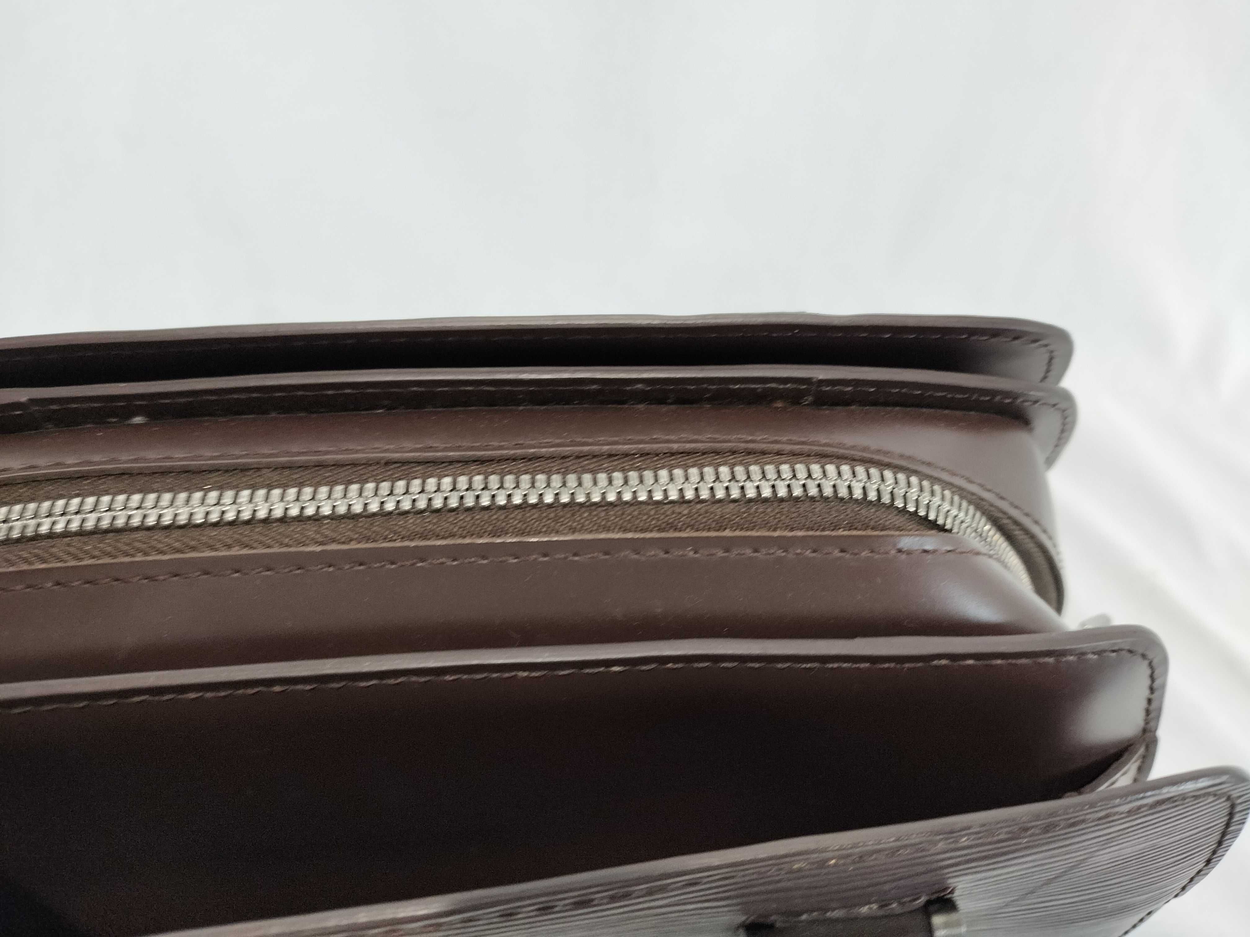 Epi Bonneuf PM Mocha M52052 Handbag — view 9