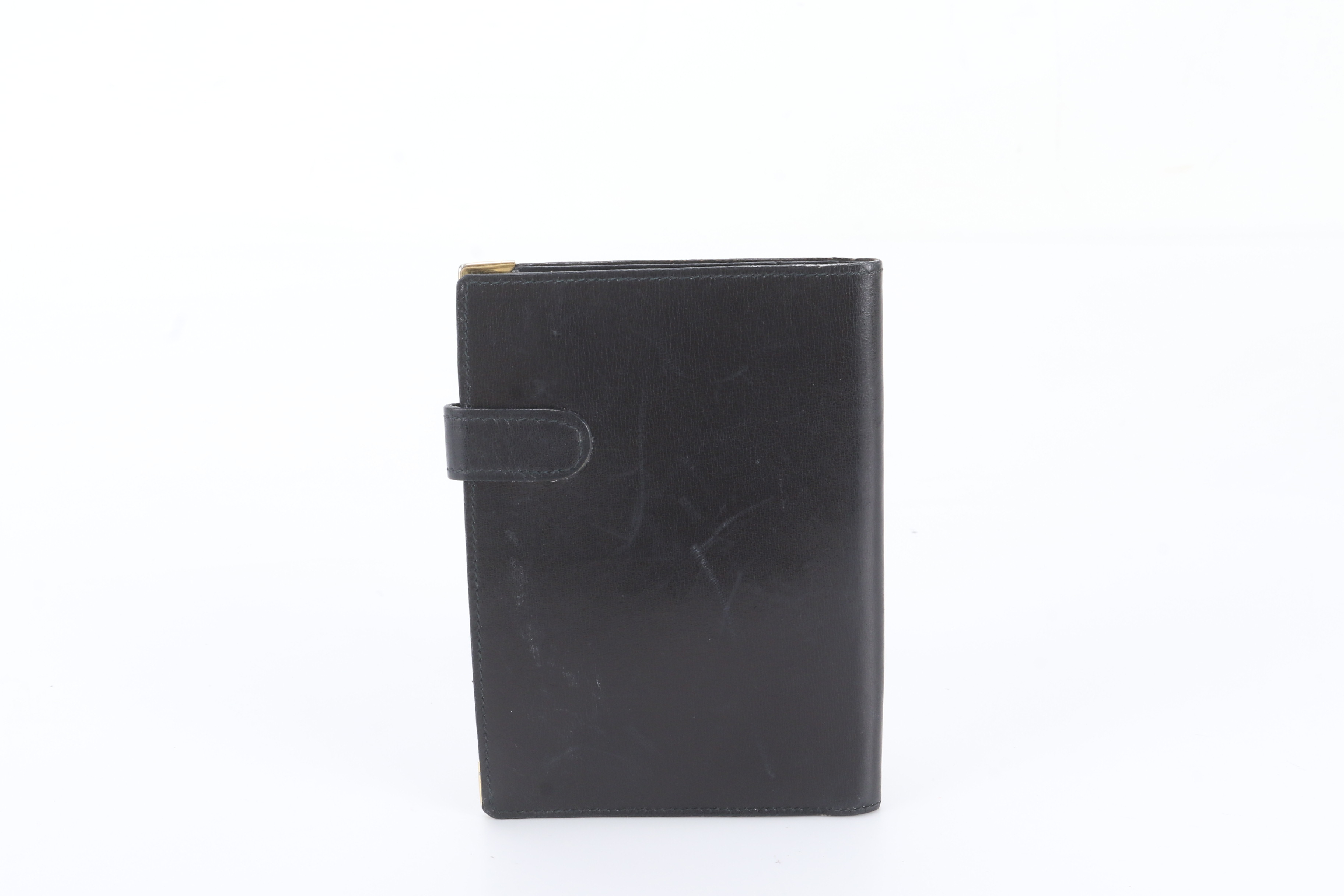 Leather Agenda Notebook Cover Case Black Other Accessories — view 2