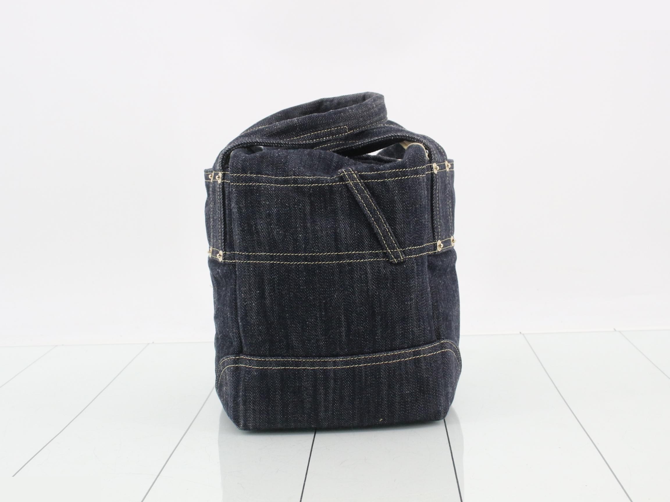Denim handbag — view 3