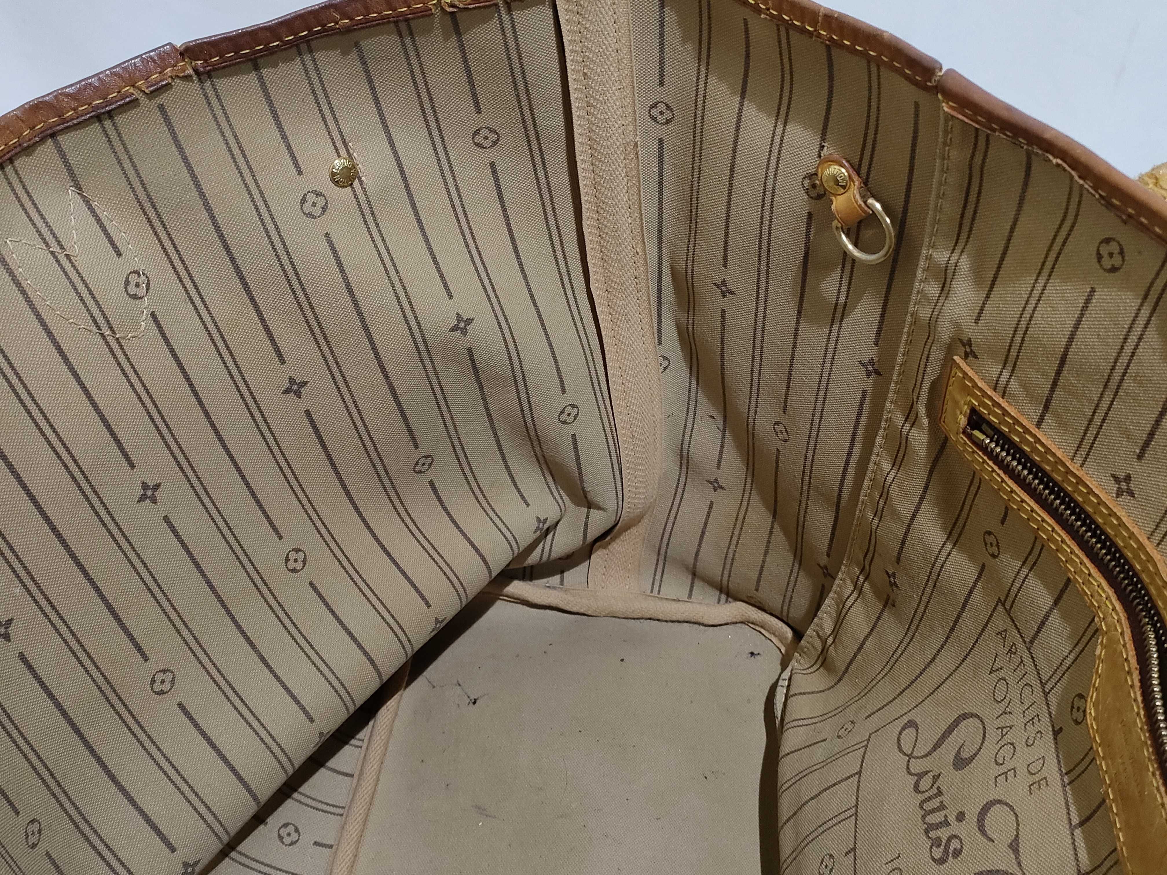 Monogram Louis Vuitton Neverfull MM Monogram Tote Bag — view 10