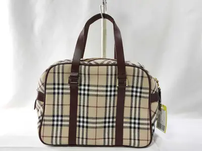 Blue Label Canvas Handbag