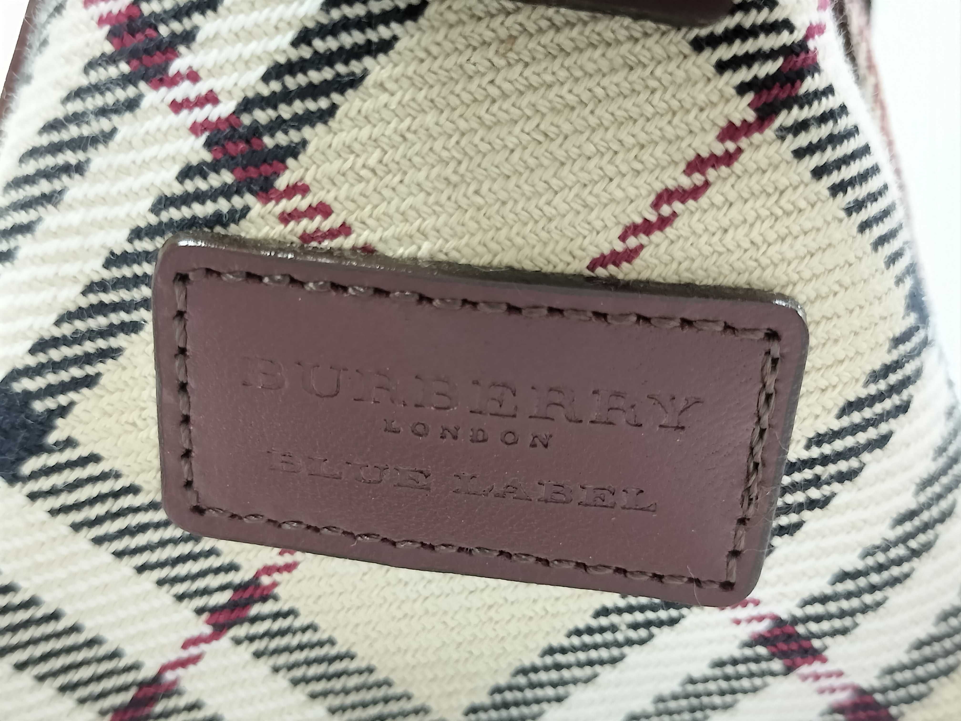 Blue Label Canvas Handbag — view 7