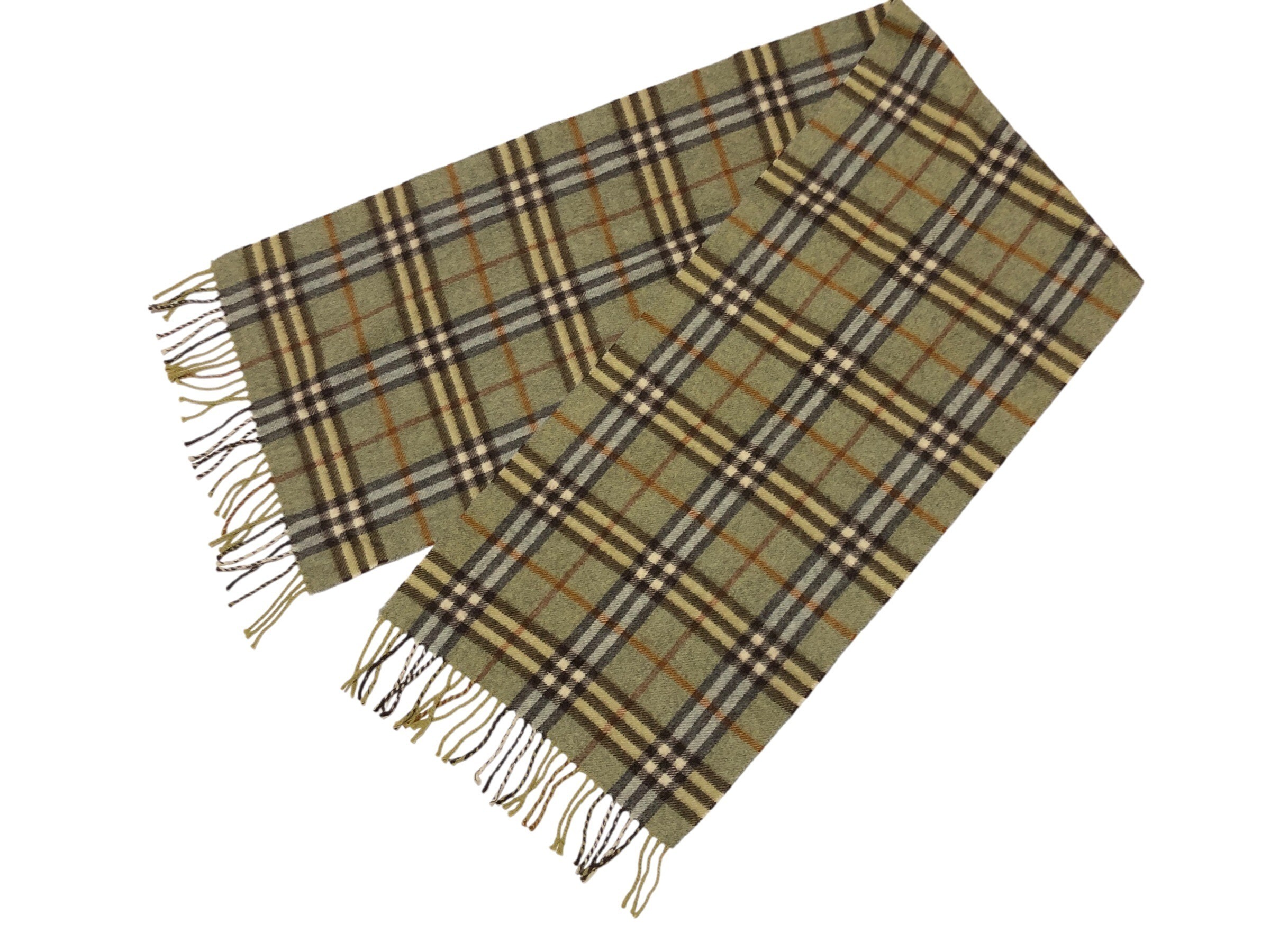 scarf, check pattern, 100% cashmere. — view 5