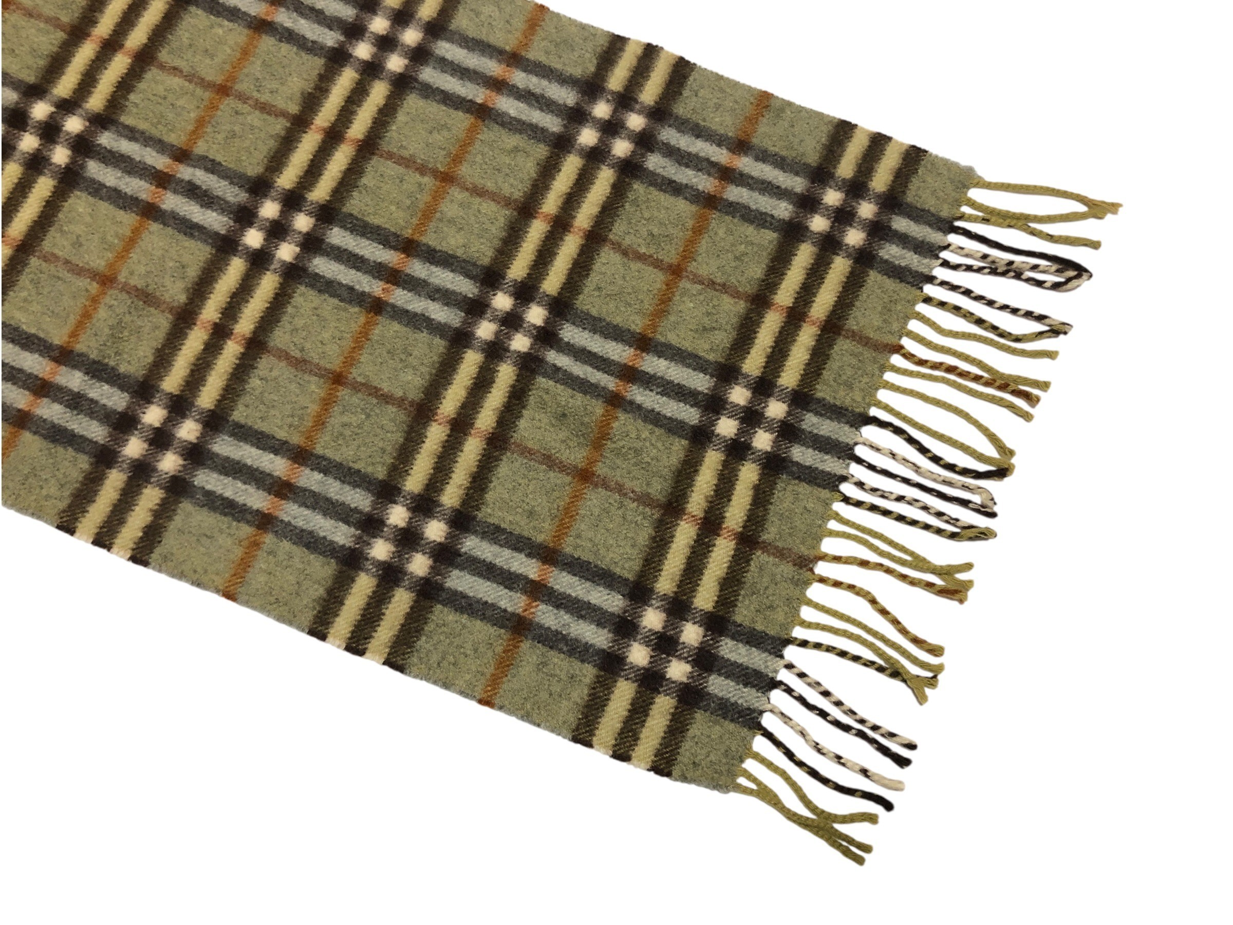 scarf, check pattern, 100% cashmere. — view 6