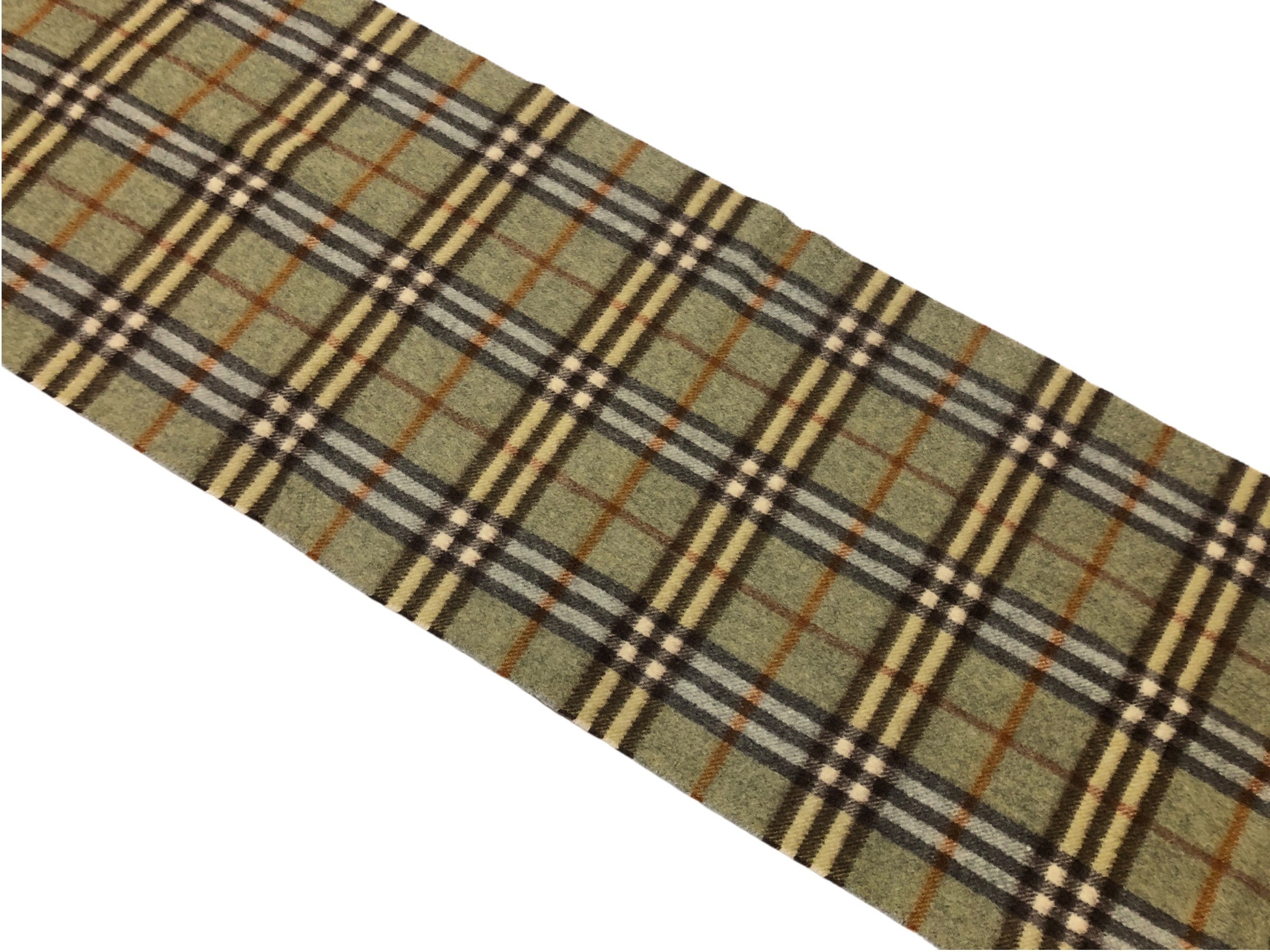 scarf, check pattern, 100% cashmere. — view 7