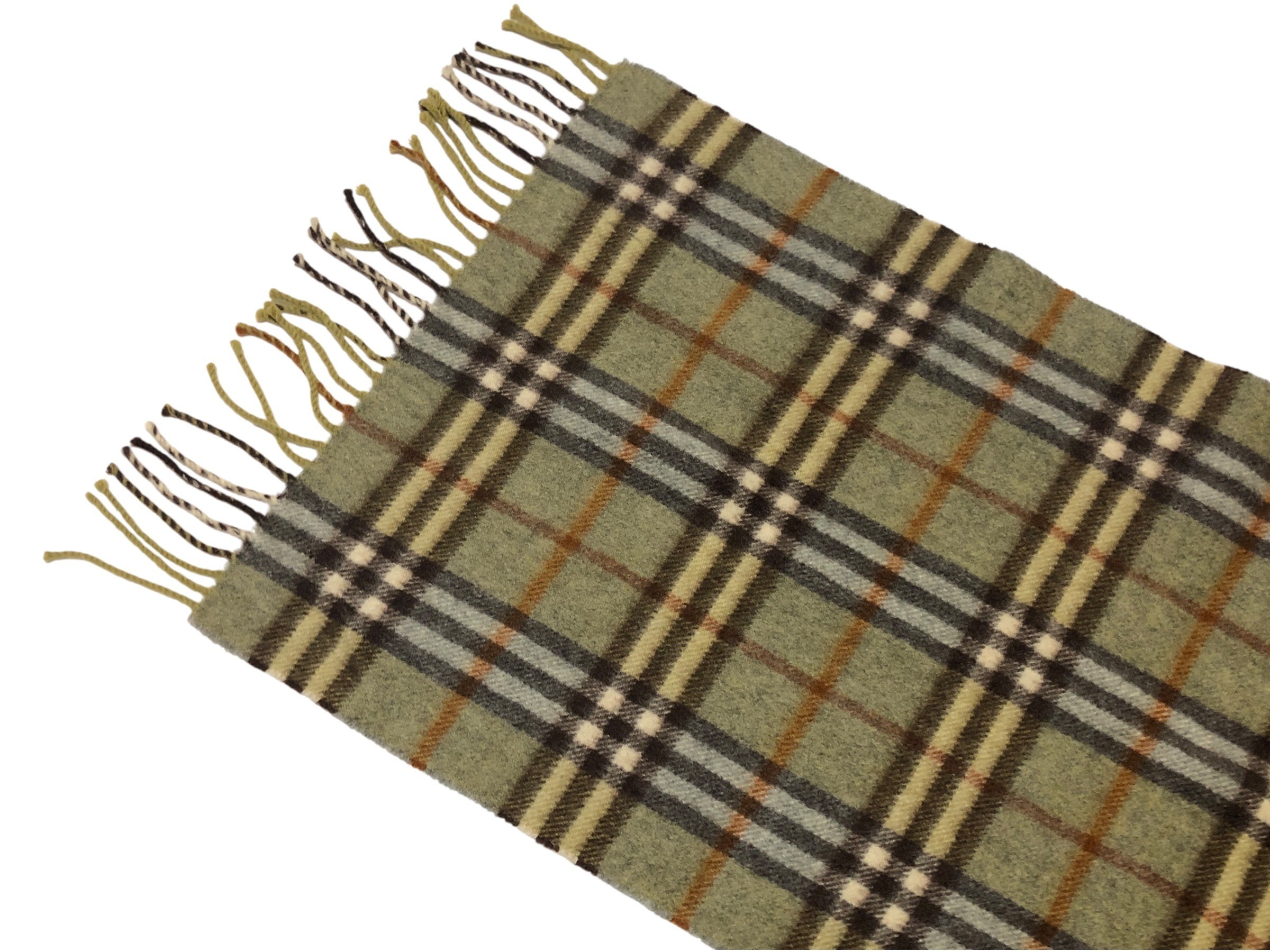 scarf, check pattern, 100% cashmere. — view 8