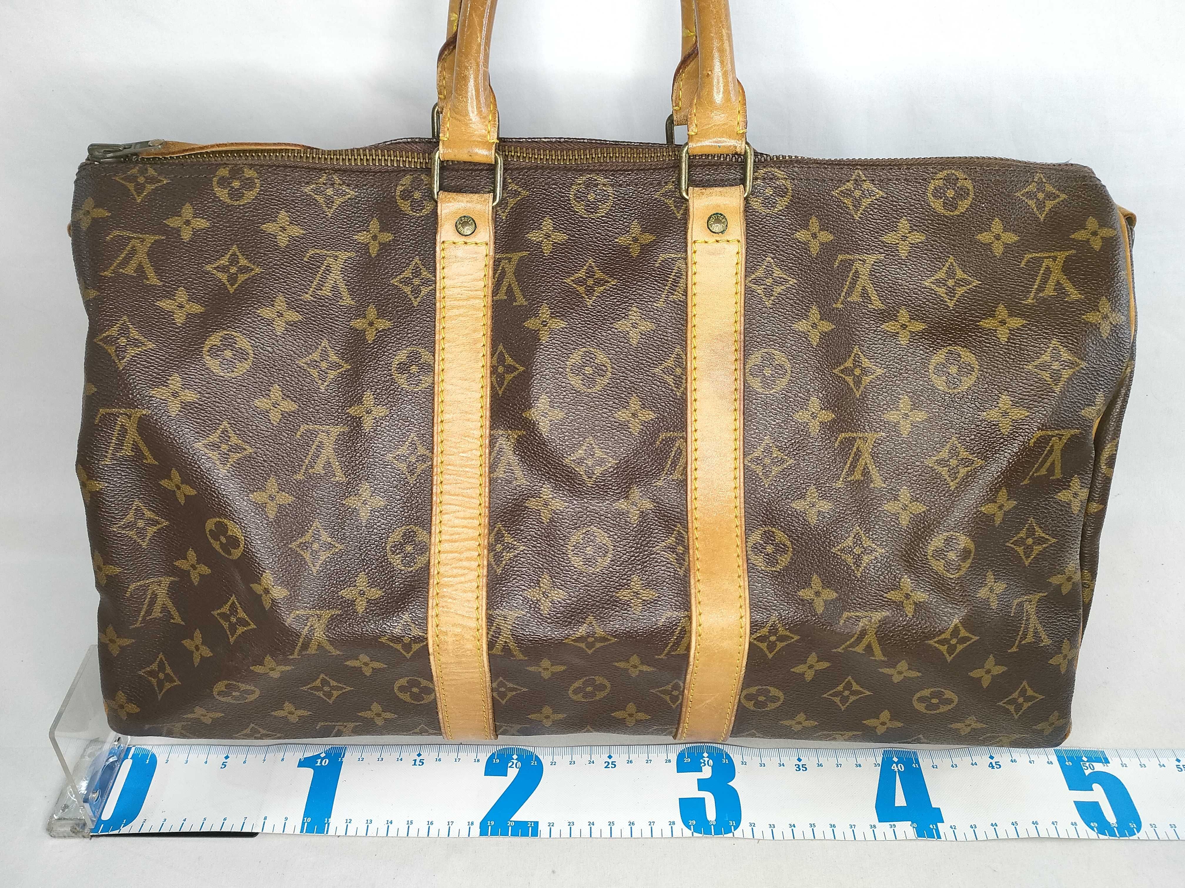 Monogram LV Keepall Handlière 45 (with accessories) Boston Bag — view 2