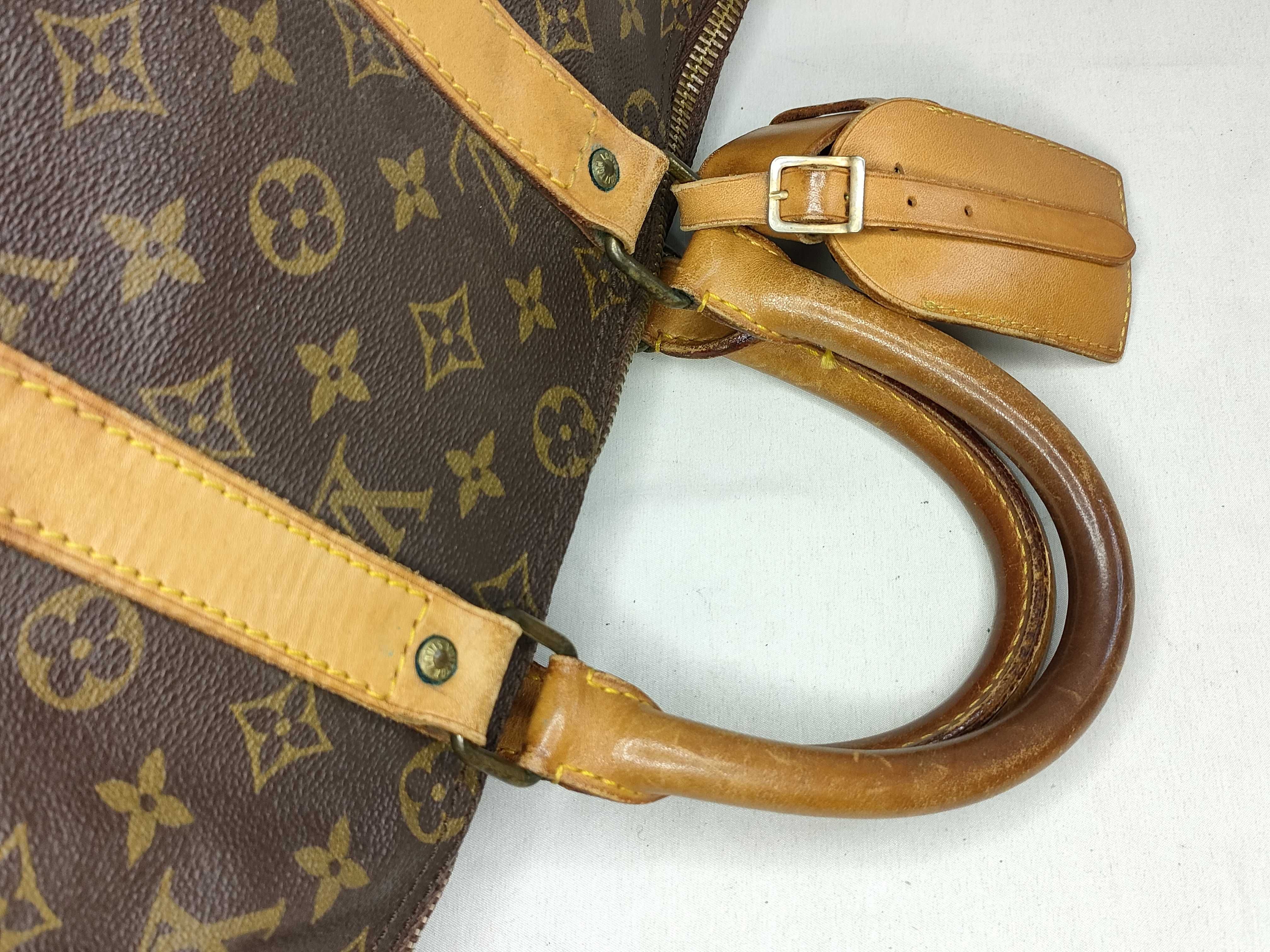 Monogram LV Keepall Handlière 45 (with accessories) Boston Bag — view 3
