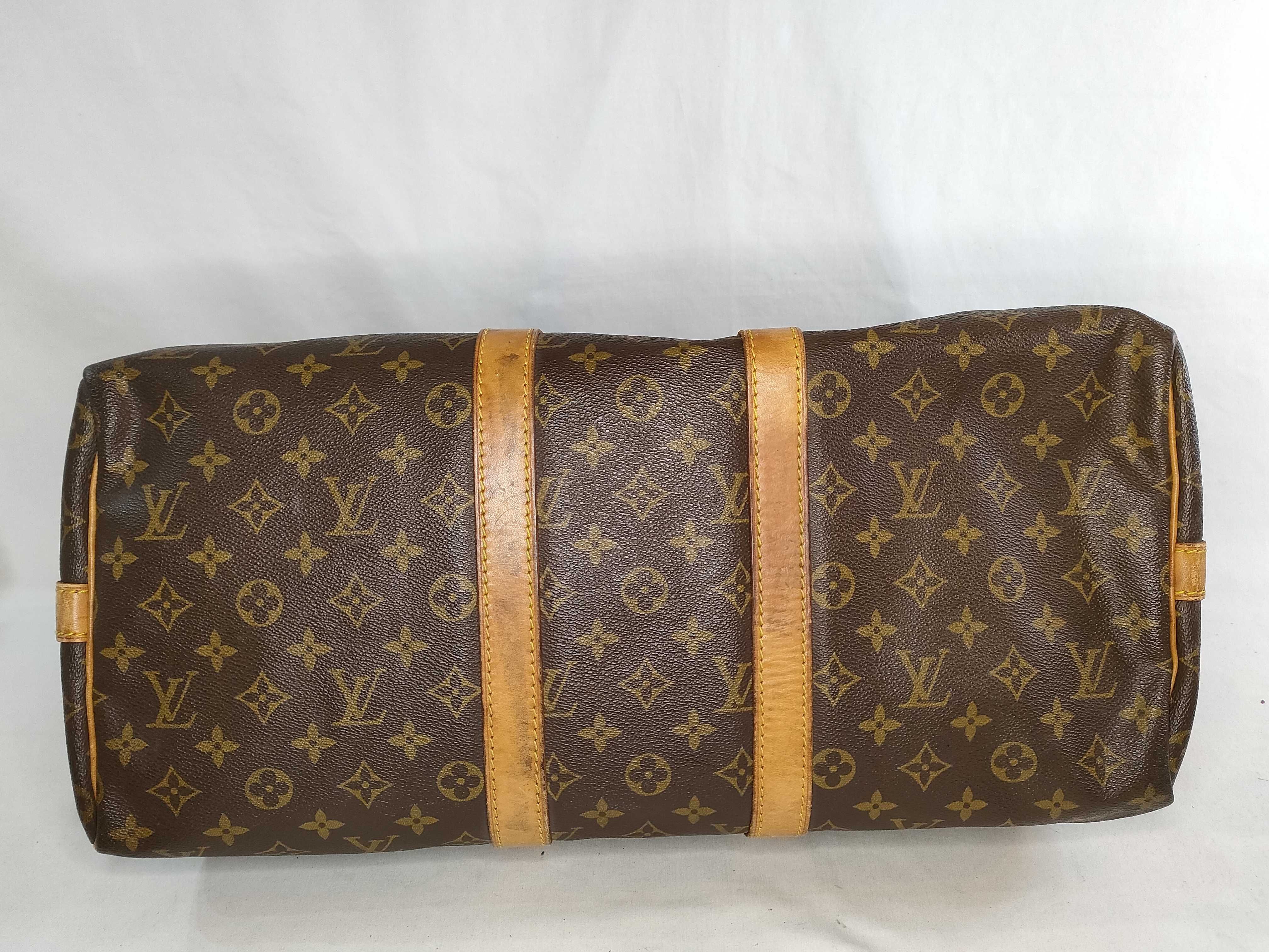 Monogram LV Keepall Handlière 45 (with accessories) Boston Bag — view 8