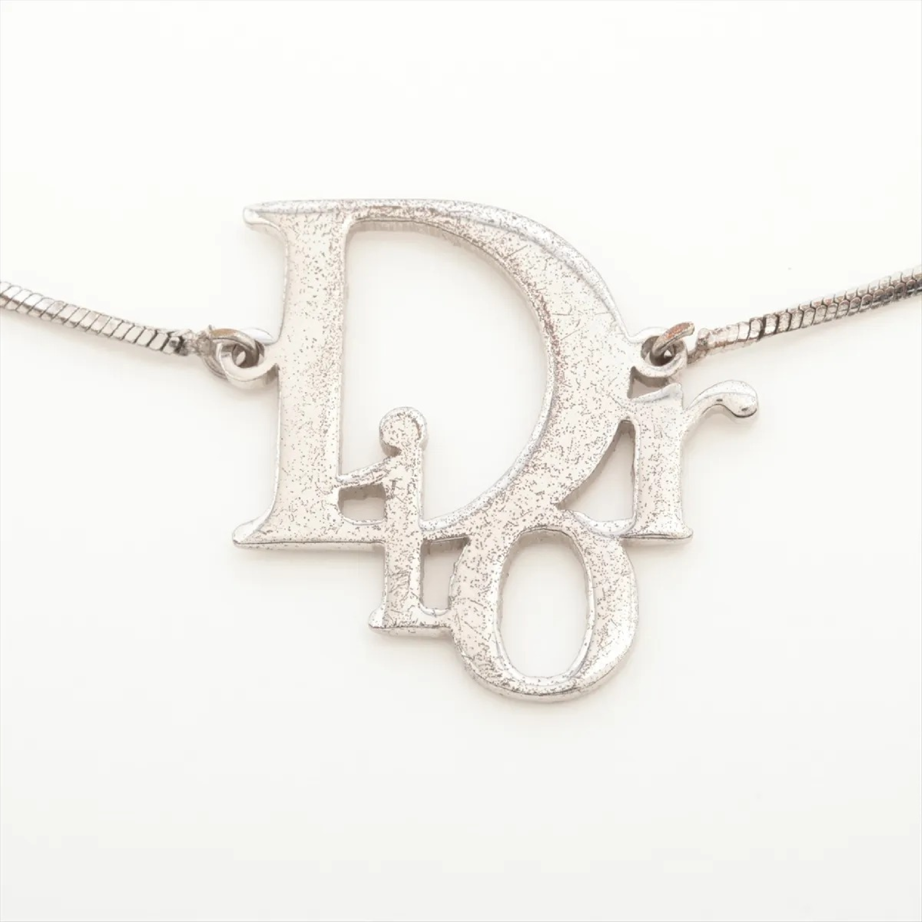 Logo Metal Silver Bracelet/Bangle — view 2