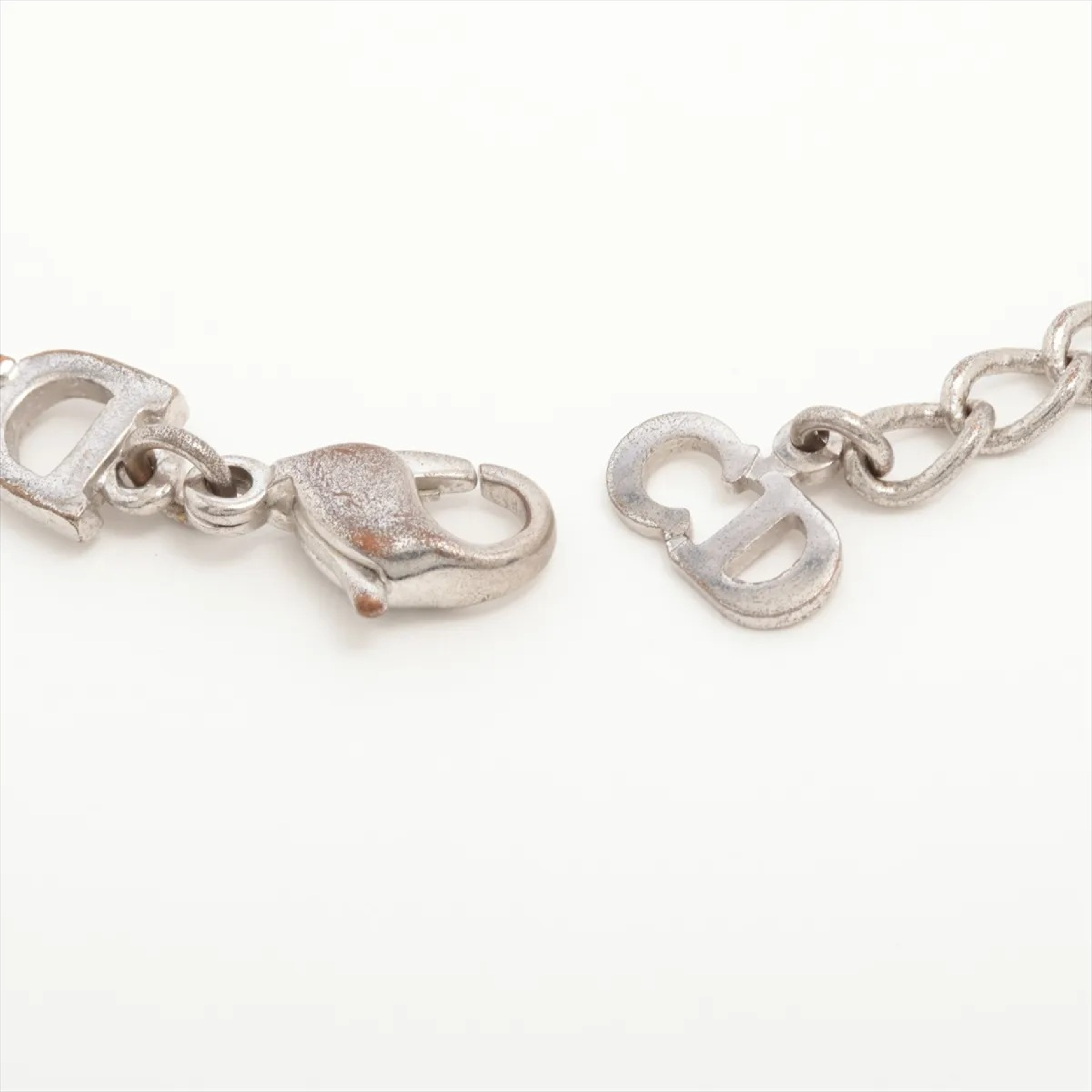 Logo Metal Silver Bracelet/Bangle — view 4