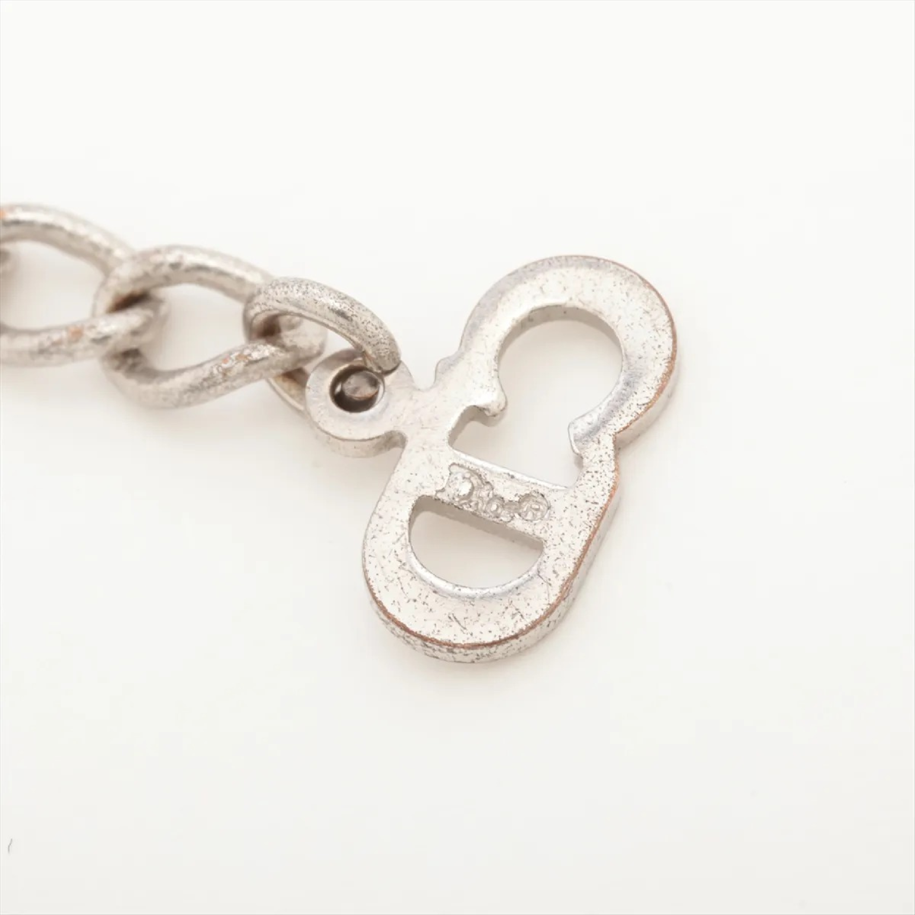 Logo Metal Silver Bracelet/Bangle — view 5