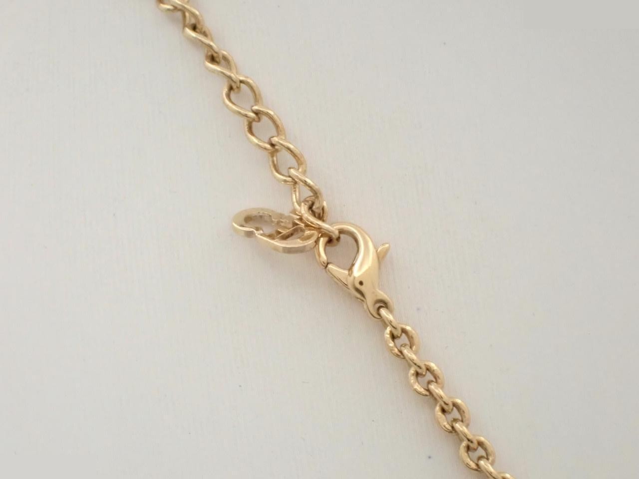Other lines: Precious metal necklaces, logo design, gold, chain approximately 45cm. — view 2