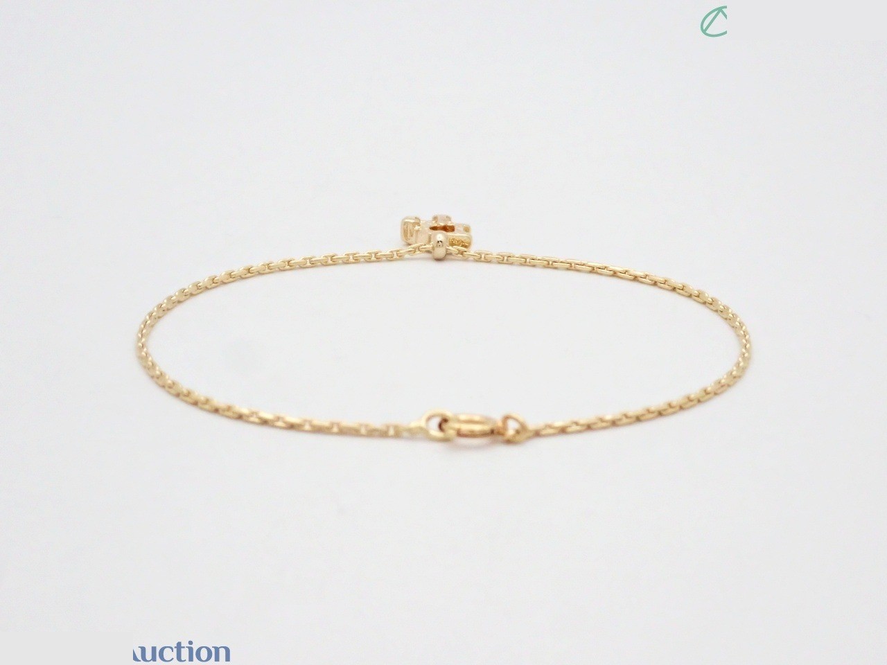 Other lines: Precious metal bracelets and bangles (metal), wrist circumference approximately 18 cm. — view 2