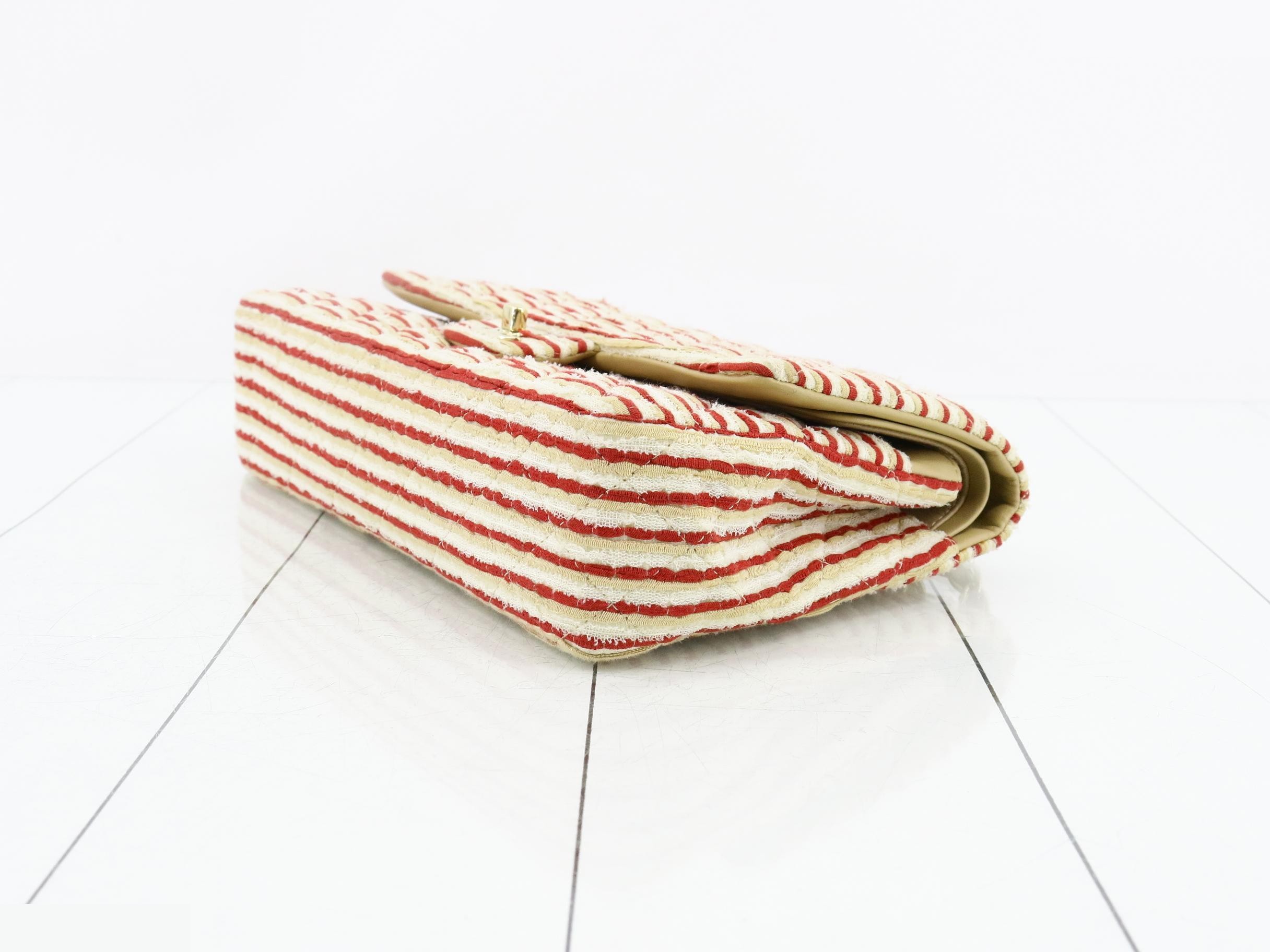 Coco Mark Pearl Classic Flap Shoulder Bag — view 6