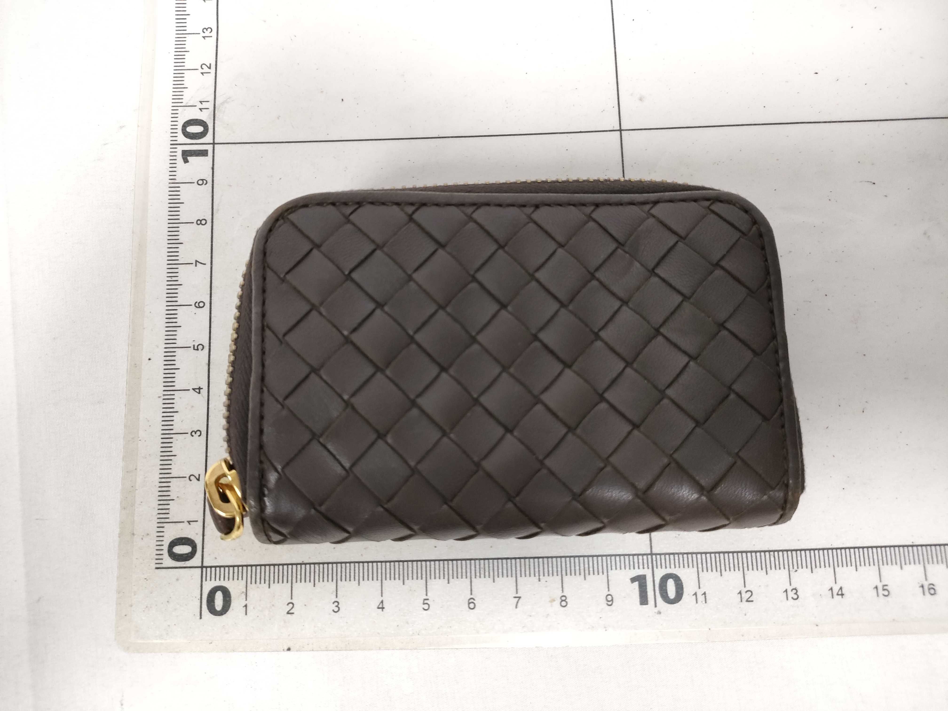 Intrecciato Coin Case Wallet Coin Case — view 2