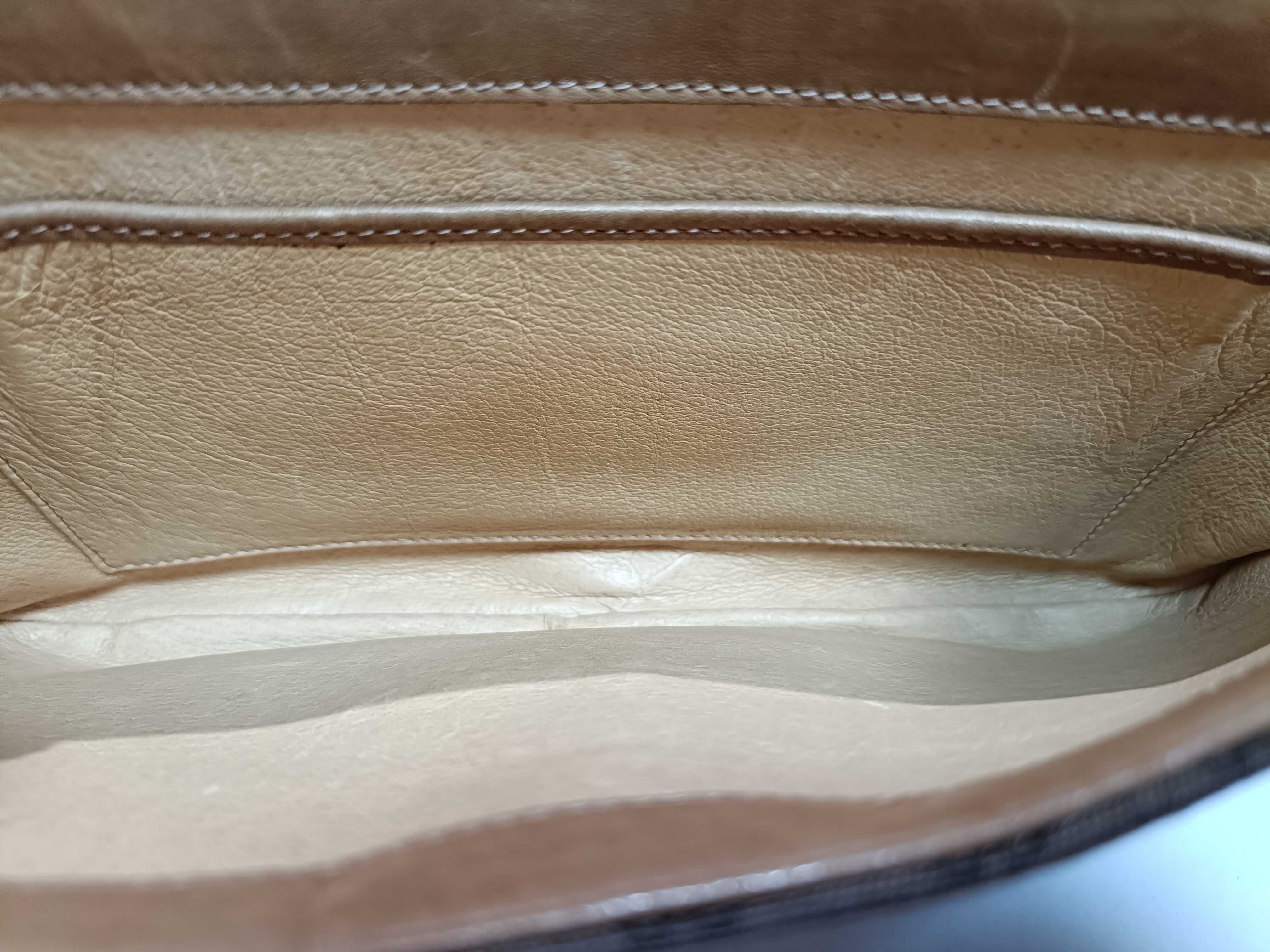 Micro GG Canvas Leather Brown Shoulder Bag — view 13