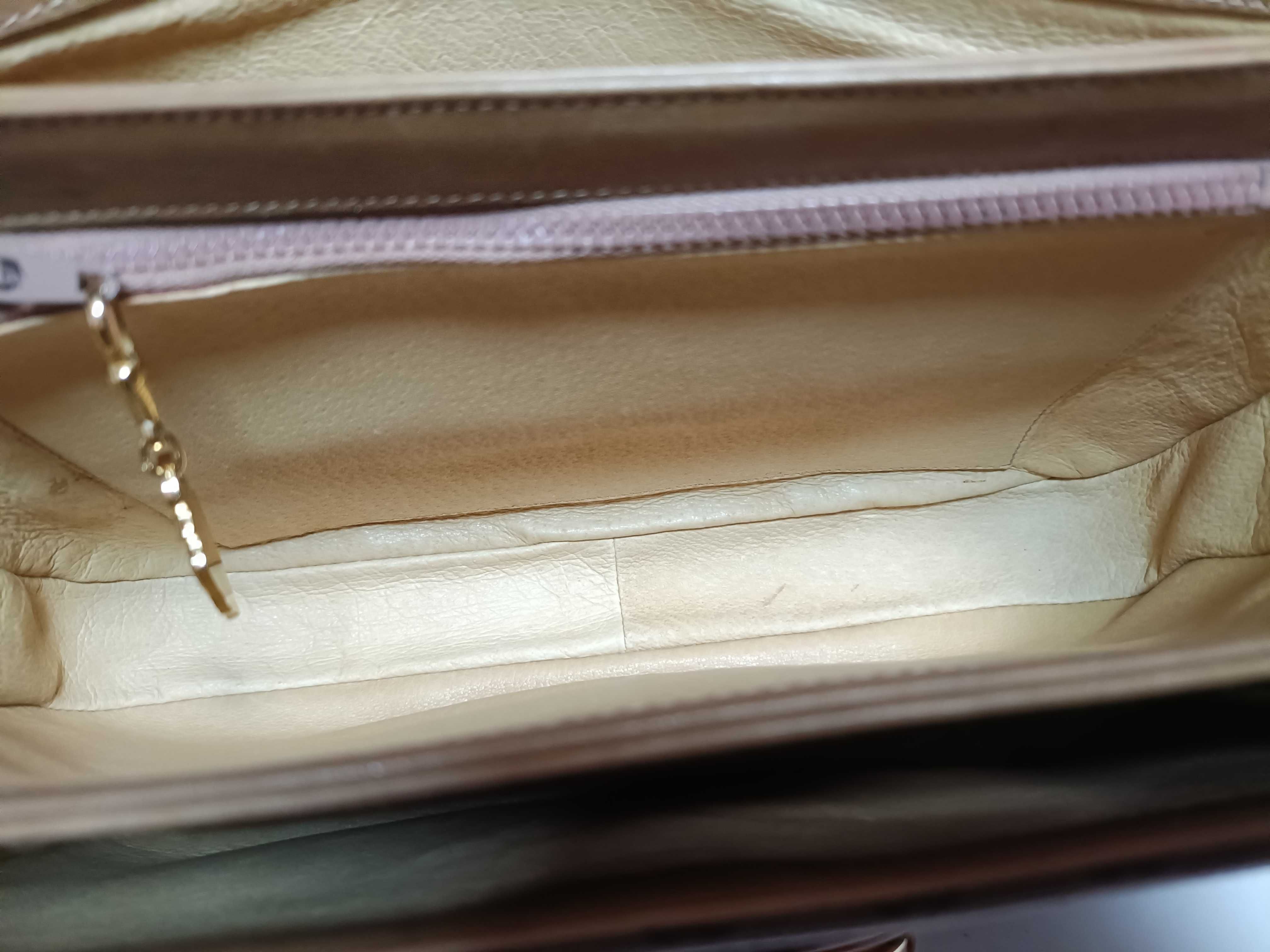 Micro GG Canvas Leather Brown Shoulder Bag — view 10