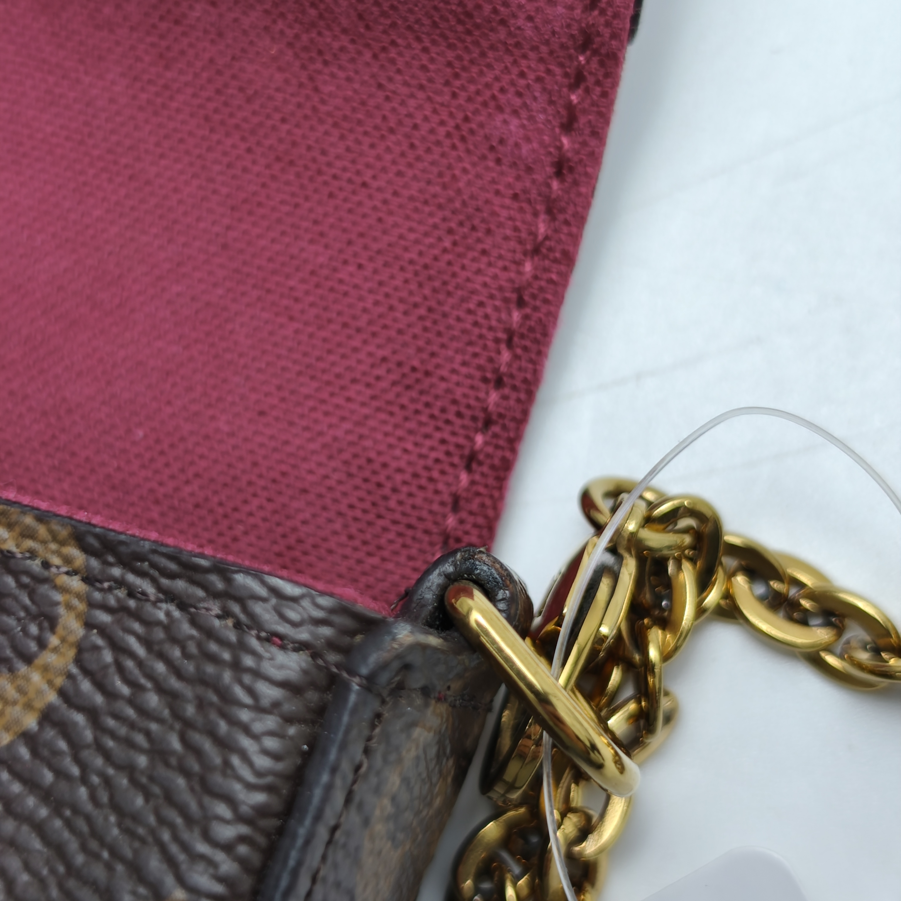 【*Shipped from: China*】LOUIS VUITTON Pochette Felicie PU Shoulder Bag — view 13