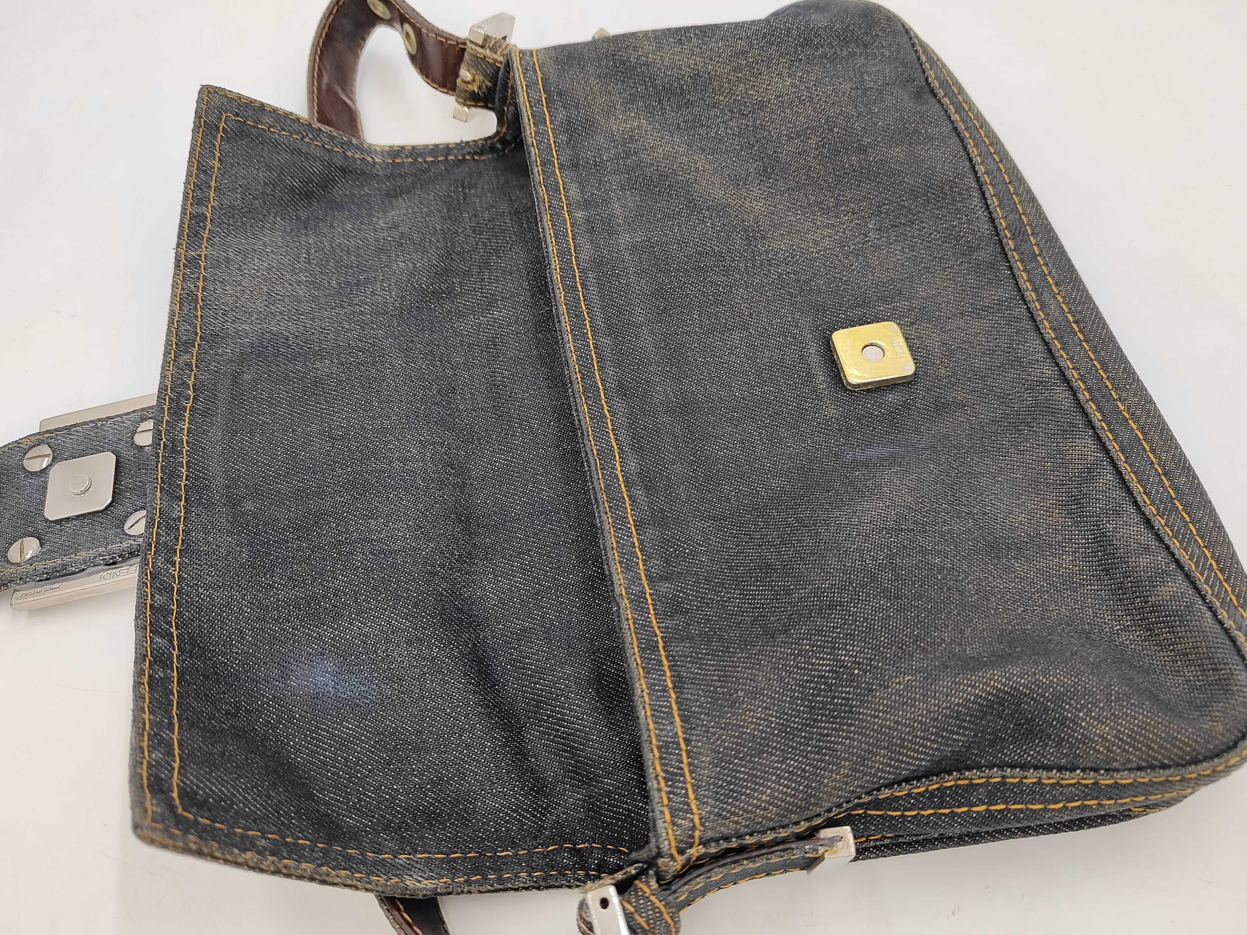 Denim Mamma Bucket Handbag — view 10