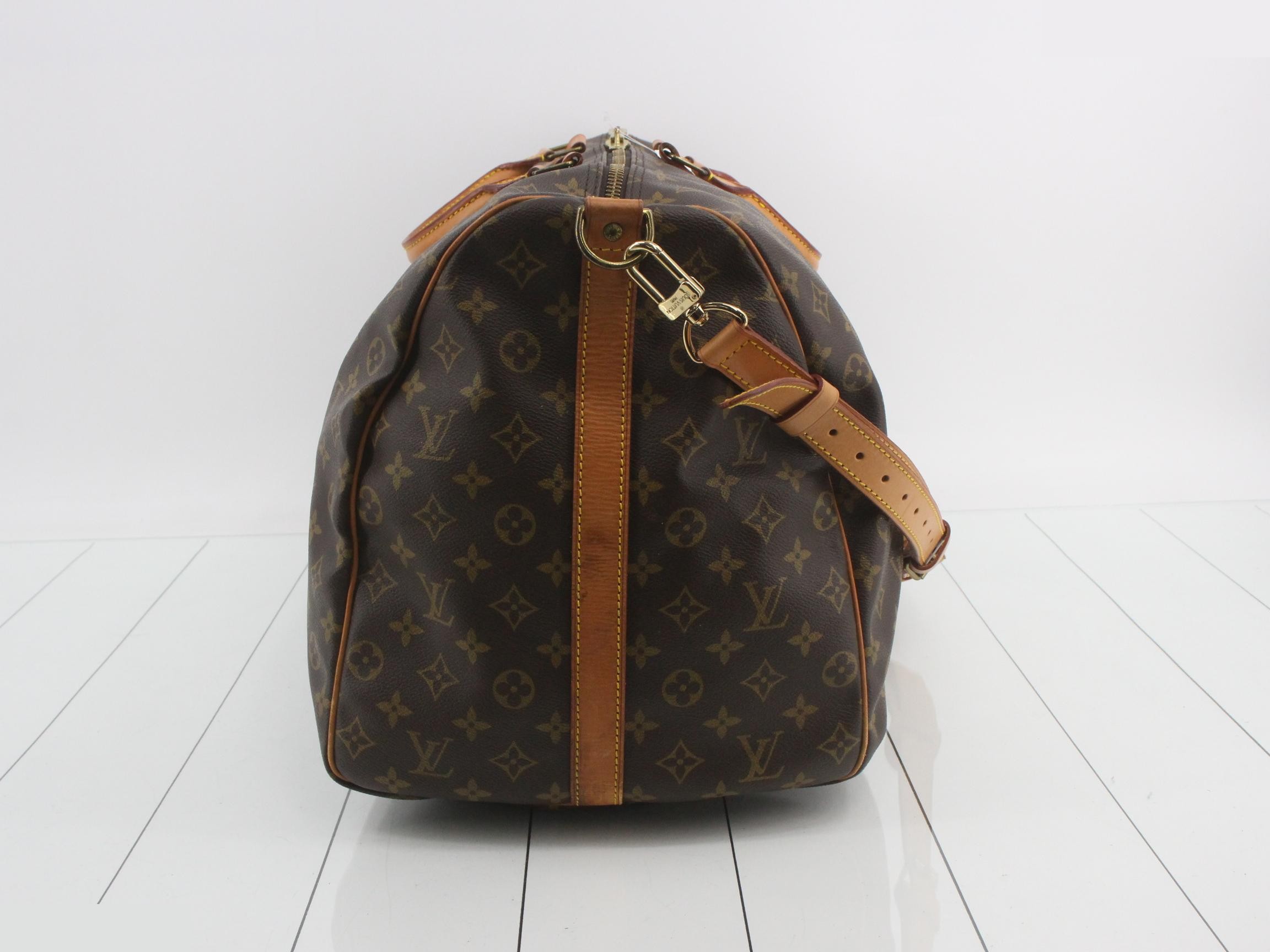Keepall Bandoulière 60 with shoulder strap — view 4