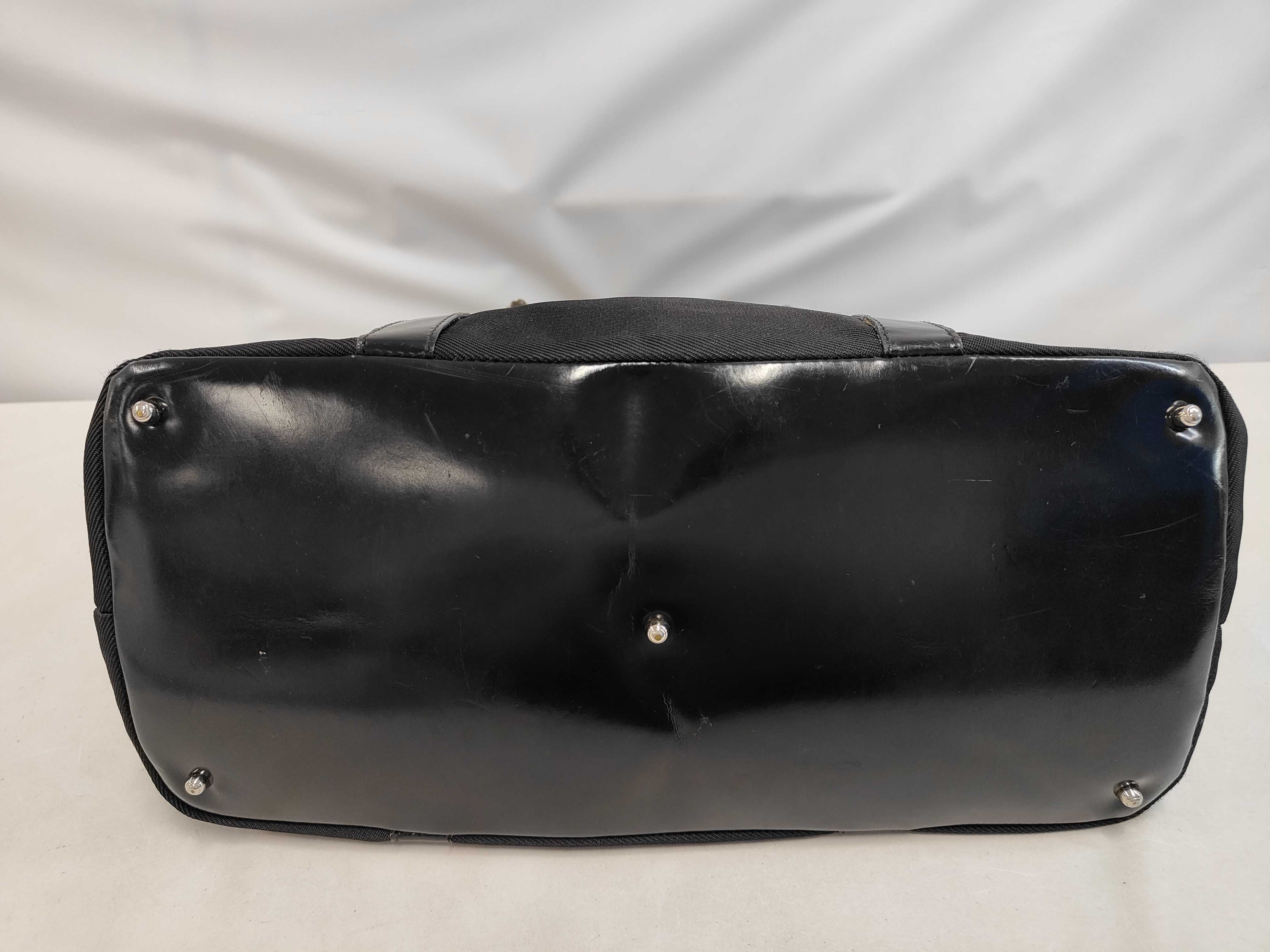 Bamboo Handbag, Black Handbag — view 4