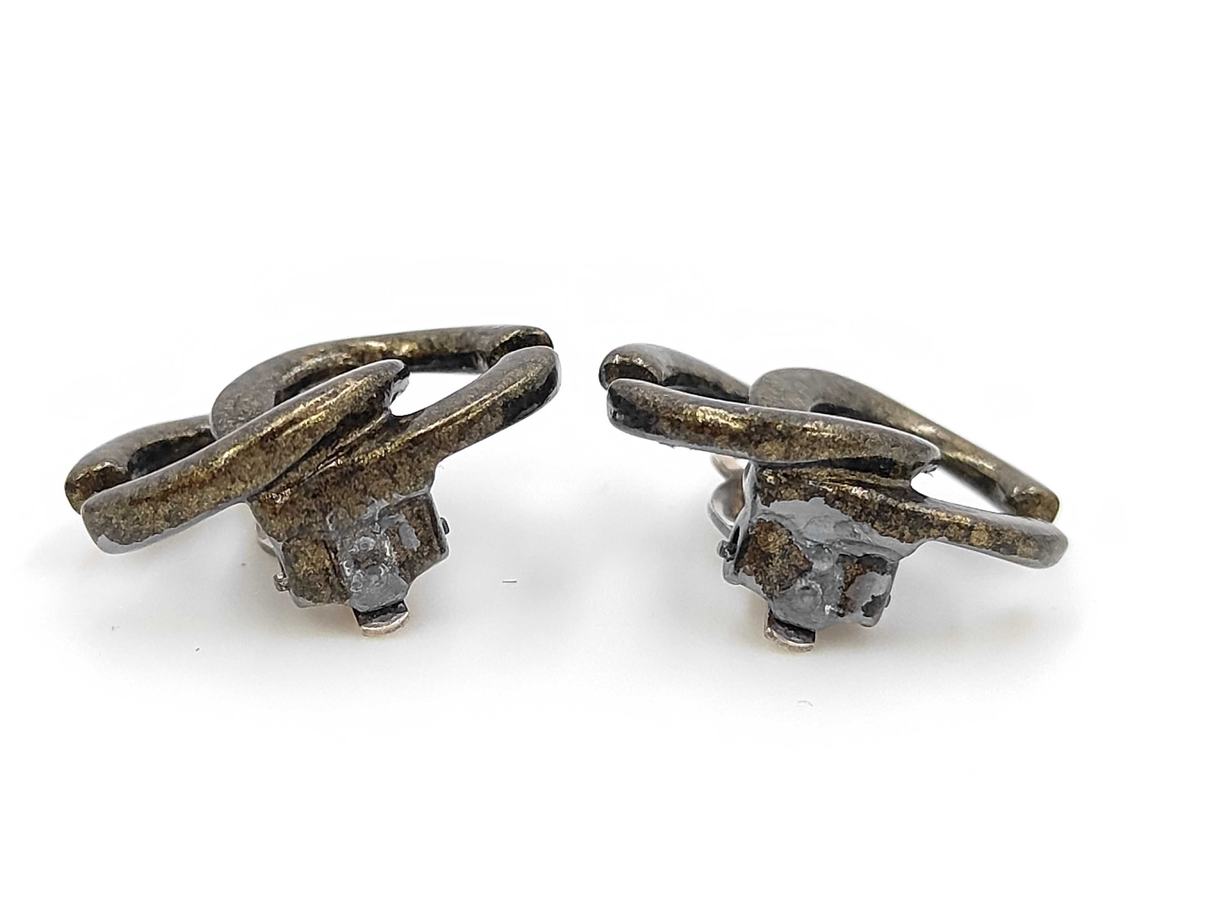 Coco Mark Earrings, Black Earrings — view 5